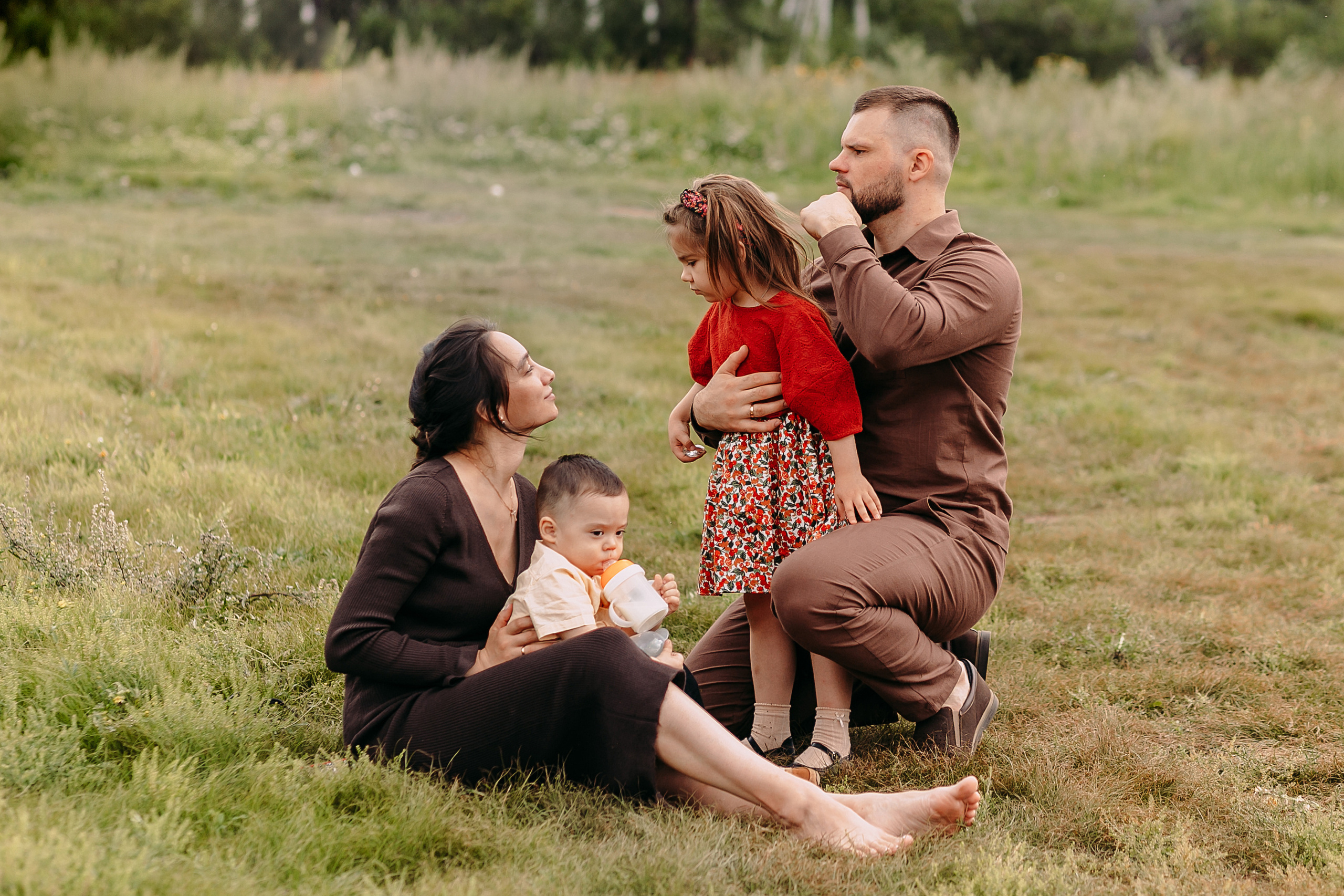 Большая семья. Фотограф Бурятии София Андриянова