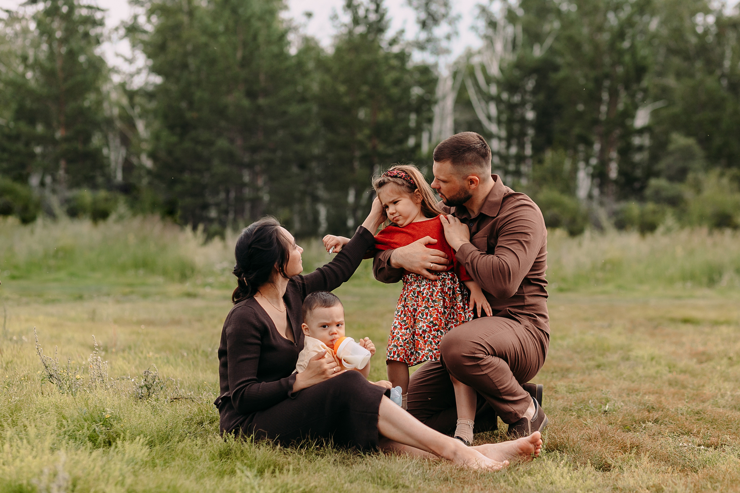 Большая семья. Фотограф Бурятии София Андриянова