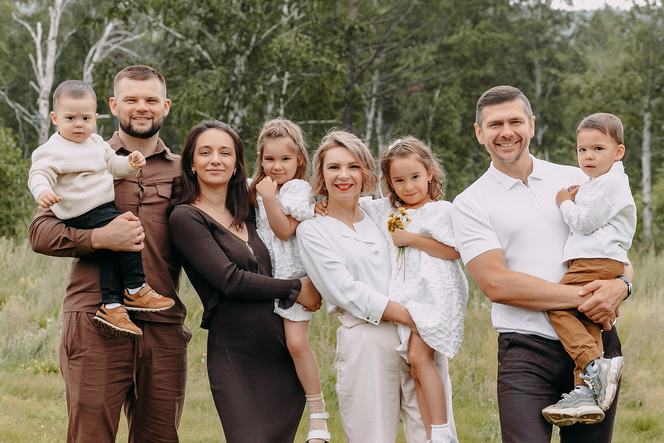 Большая семья. Фотограф Бурятии София Андриянова