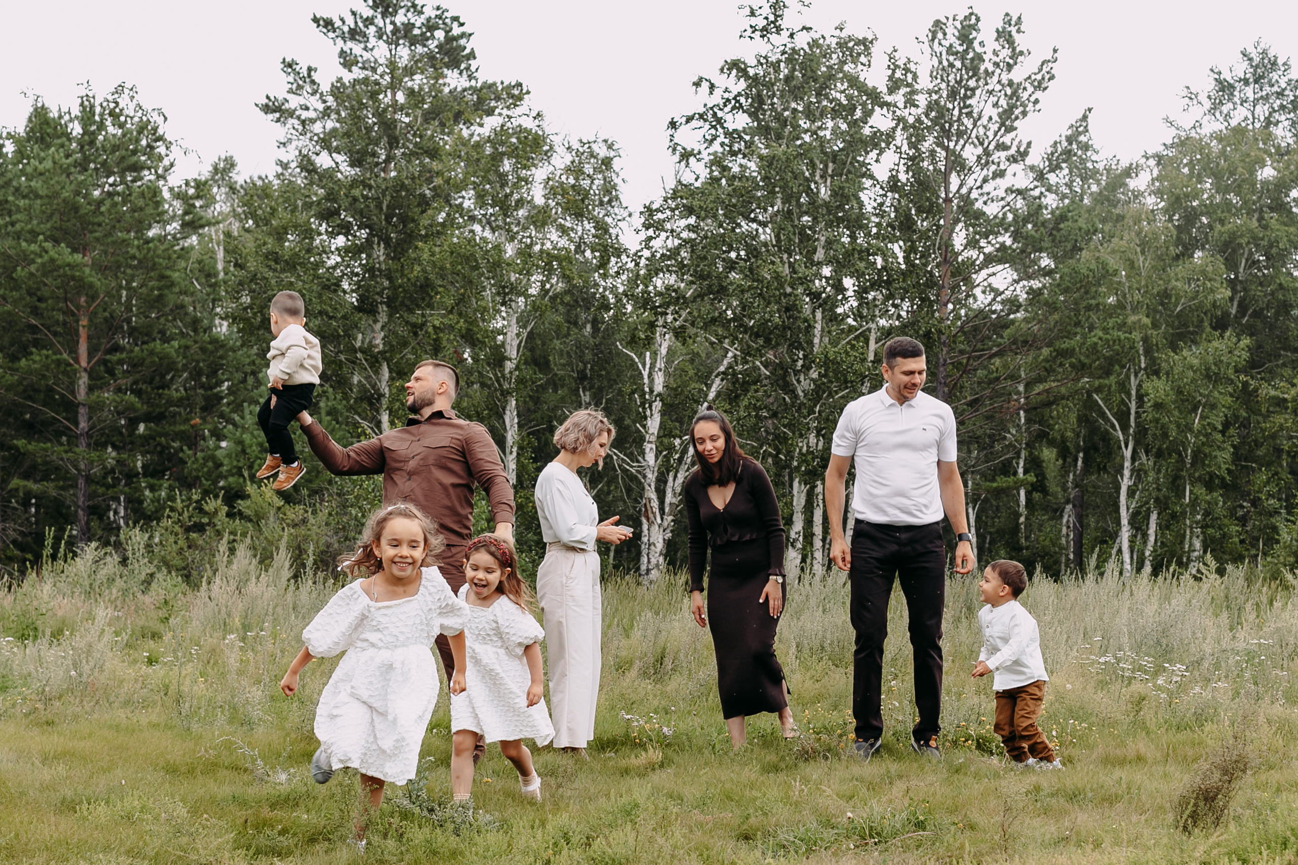 Большая семья. Фотограф Бурятии София Андриянова