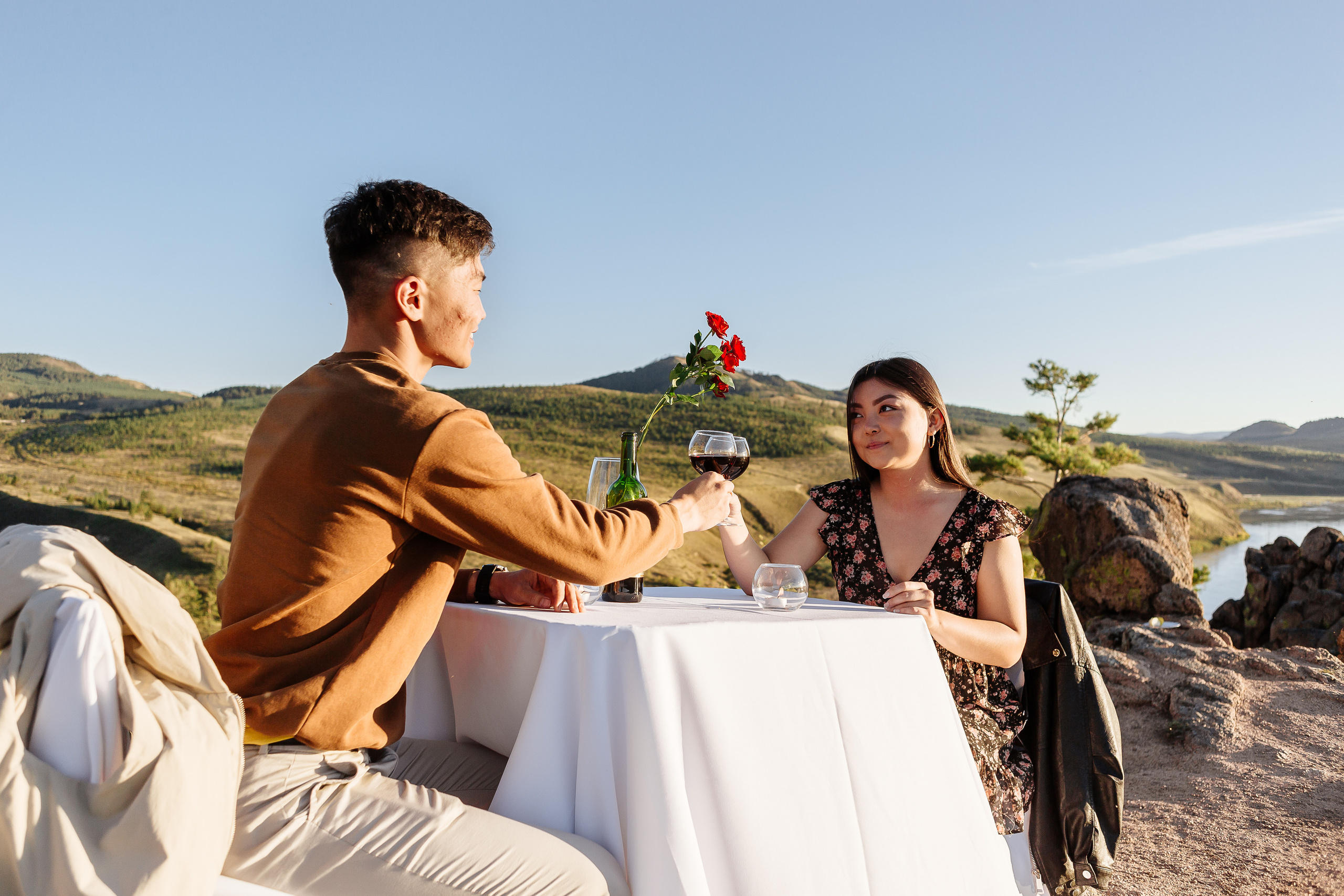 Любовь. Предложение руки и сердца Содном и Милена. Фотограф Бурятии София Андриянова