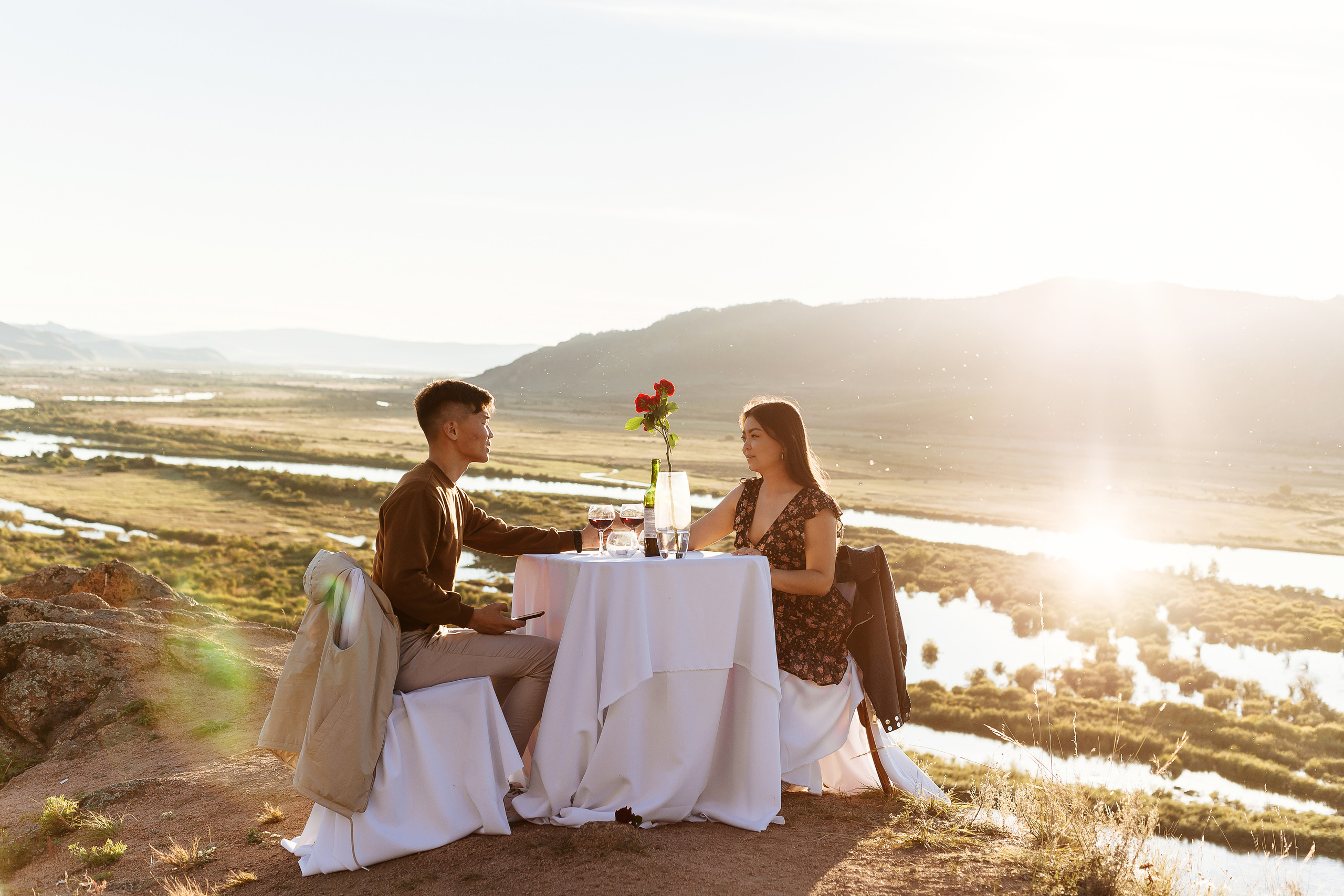 Любовь. Предложение руки и сердца Содном и Милена. Фотограф Бурятии София Андриянова