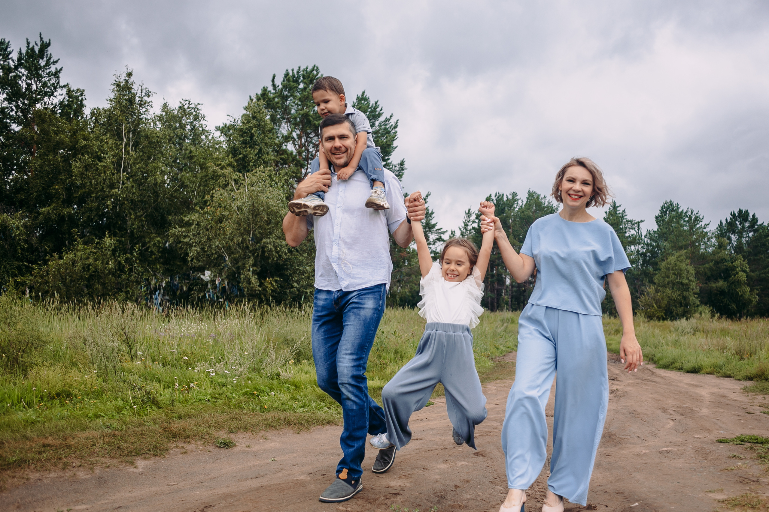 Большая семья. Фотограф Бурятии София Андриянова