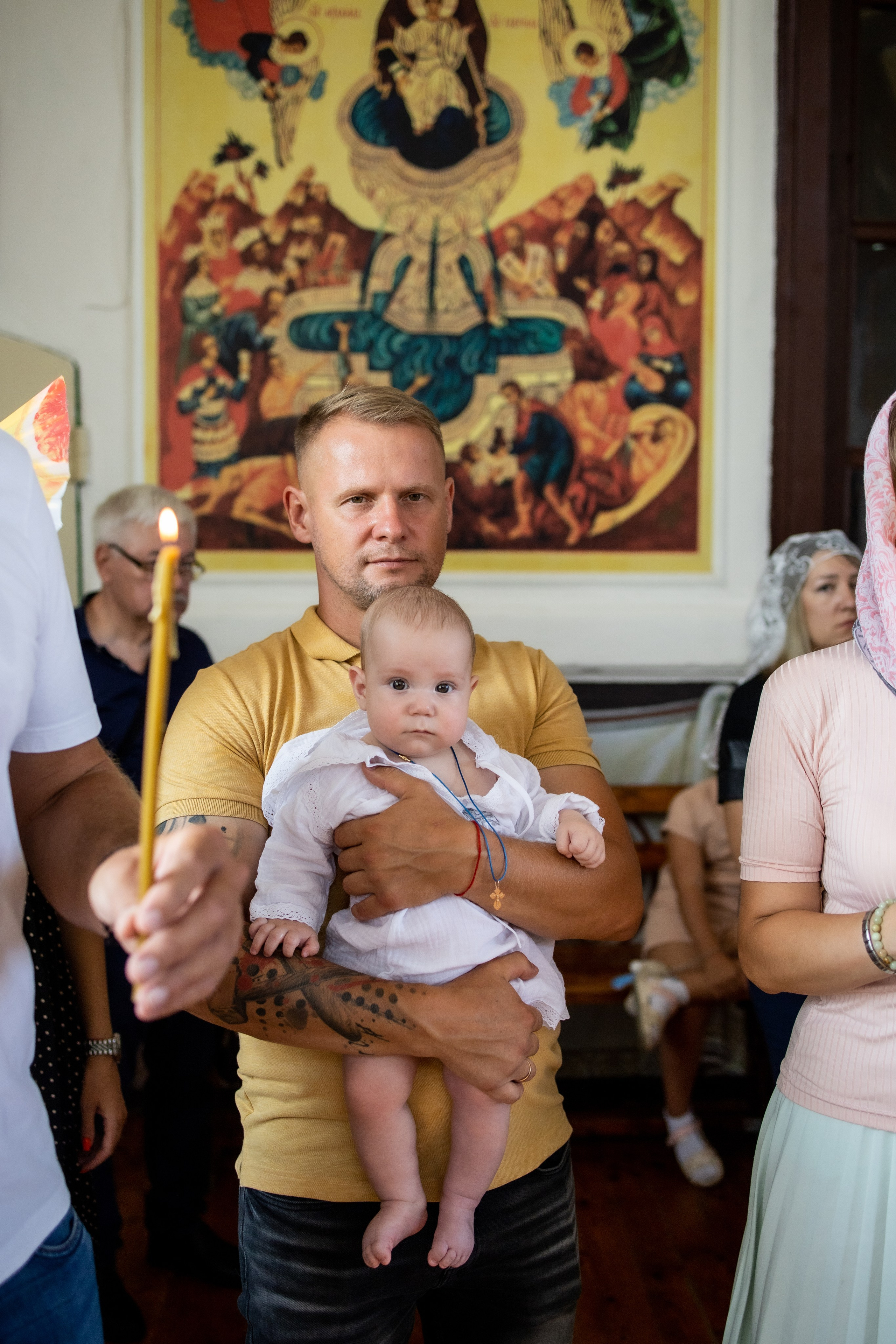 Крещение Вовочки. Фотограф Надежда Лукьянова