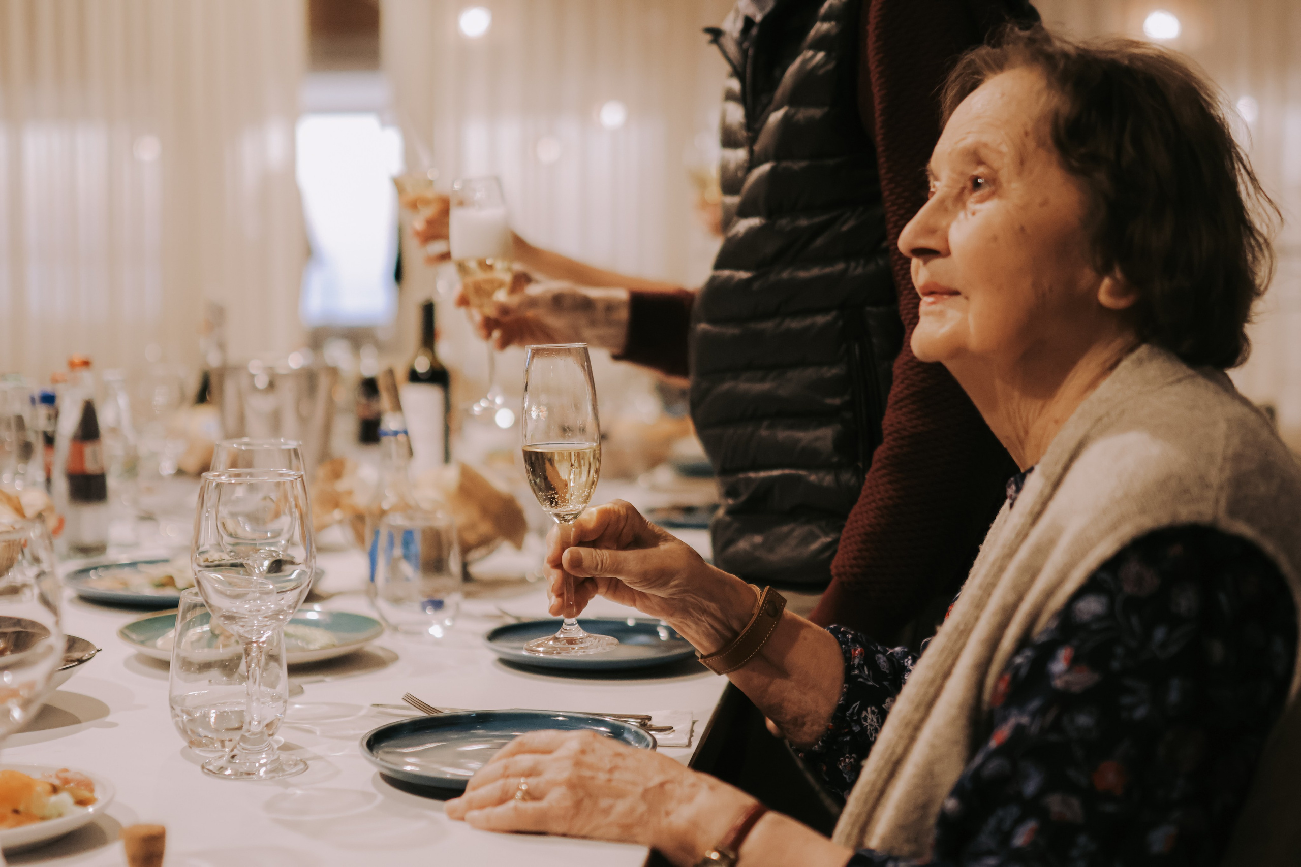 Engagement dinner, Bat Yam | December 2025. Photographer in Israel Alice Milchin