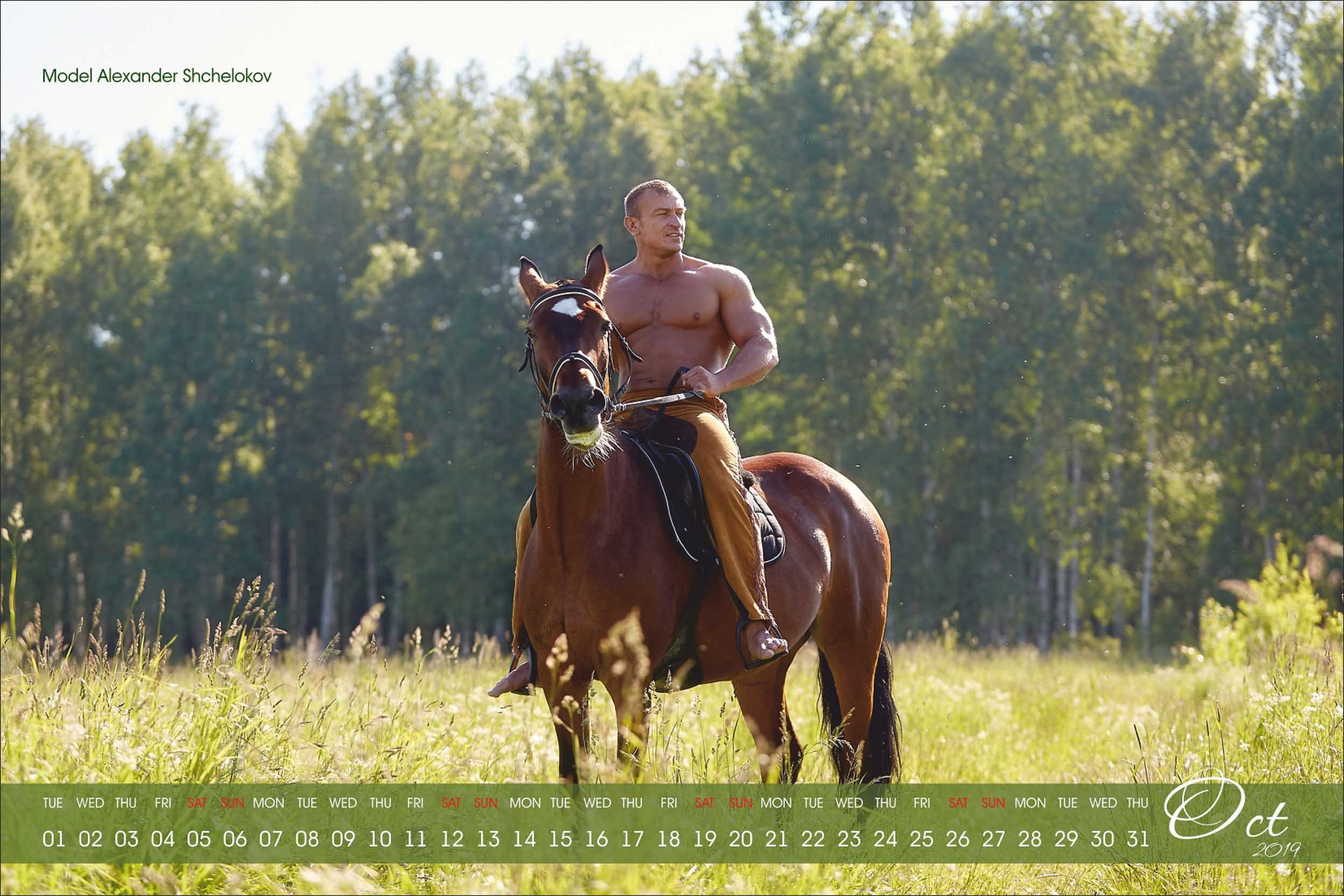 Календарь «TOGETHER» для КСК «ЭКВИТЕРРА» 2019