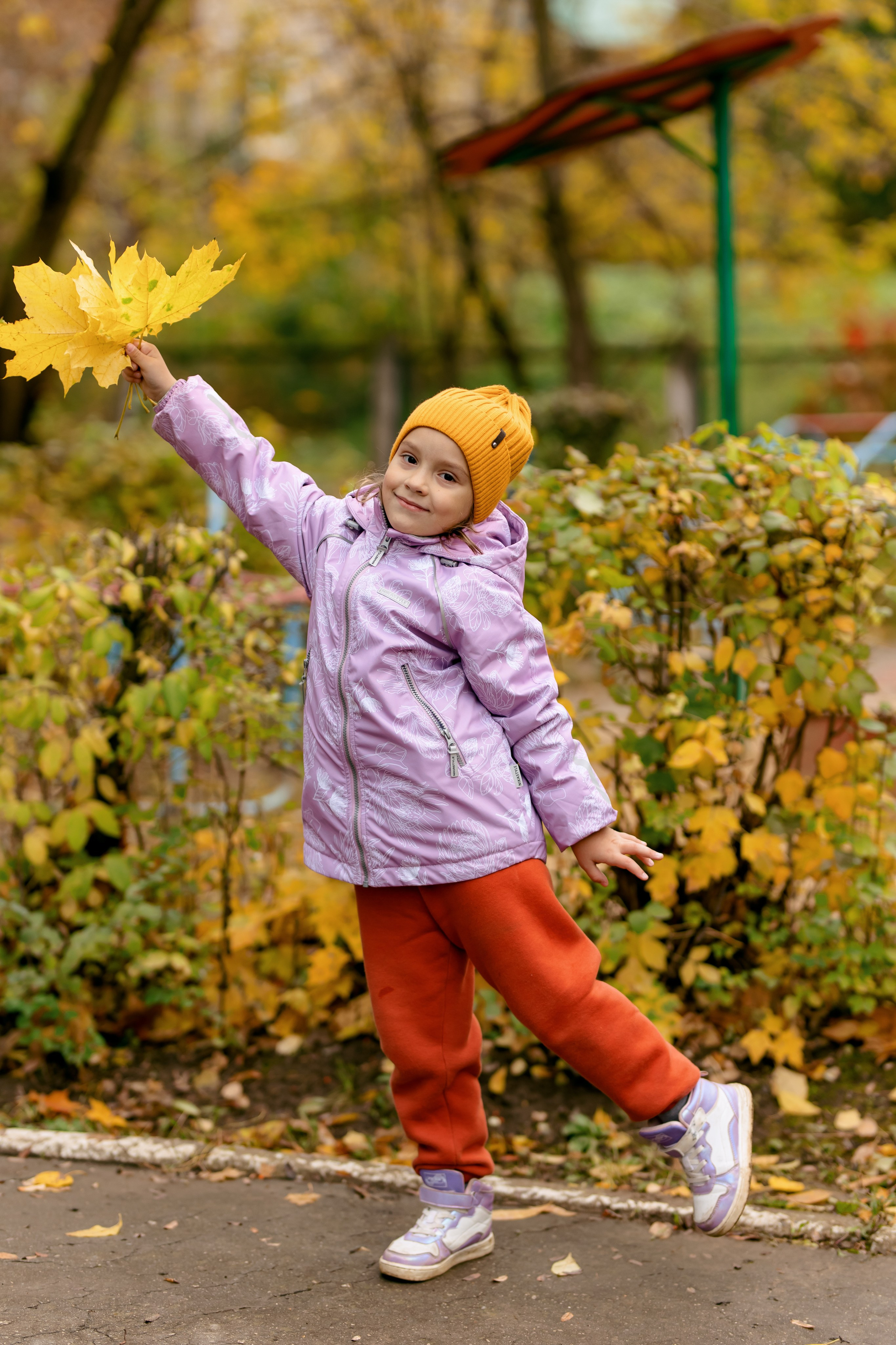 Осень в садике. Свадебный и семейный фотограф в Туле и области Маша Костина