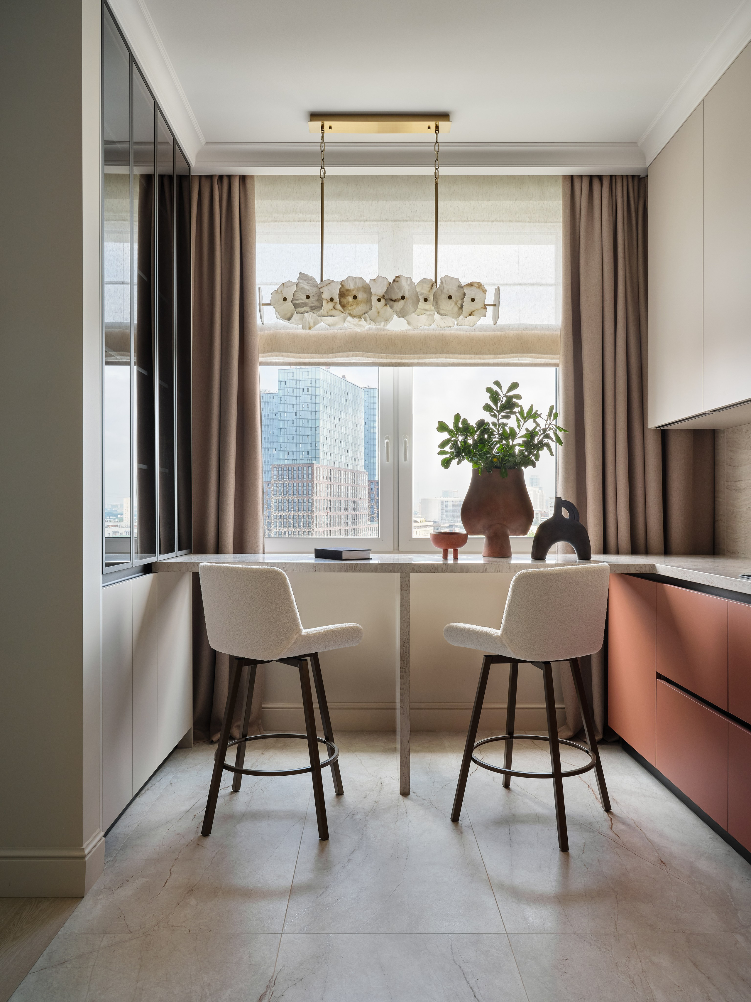 Лаконичный интерьер с акцентами. Фотограф Наталья Вершинина