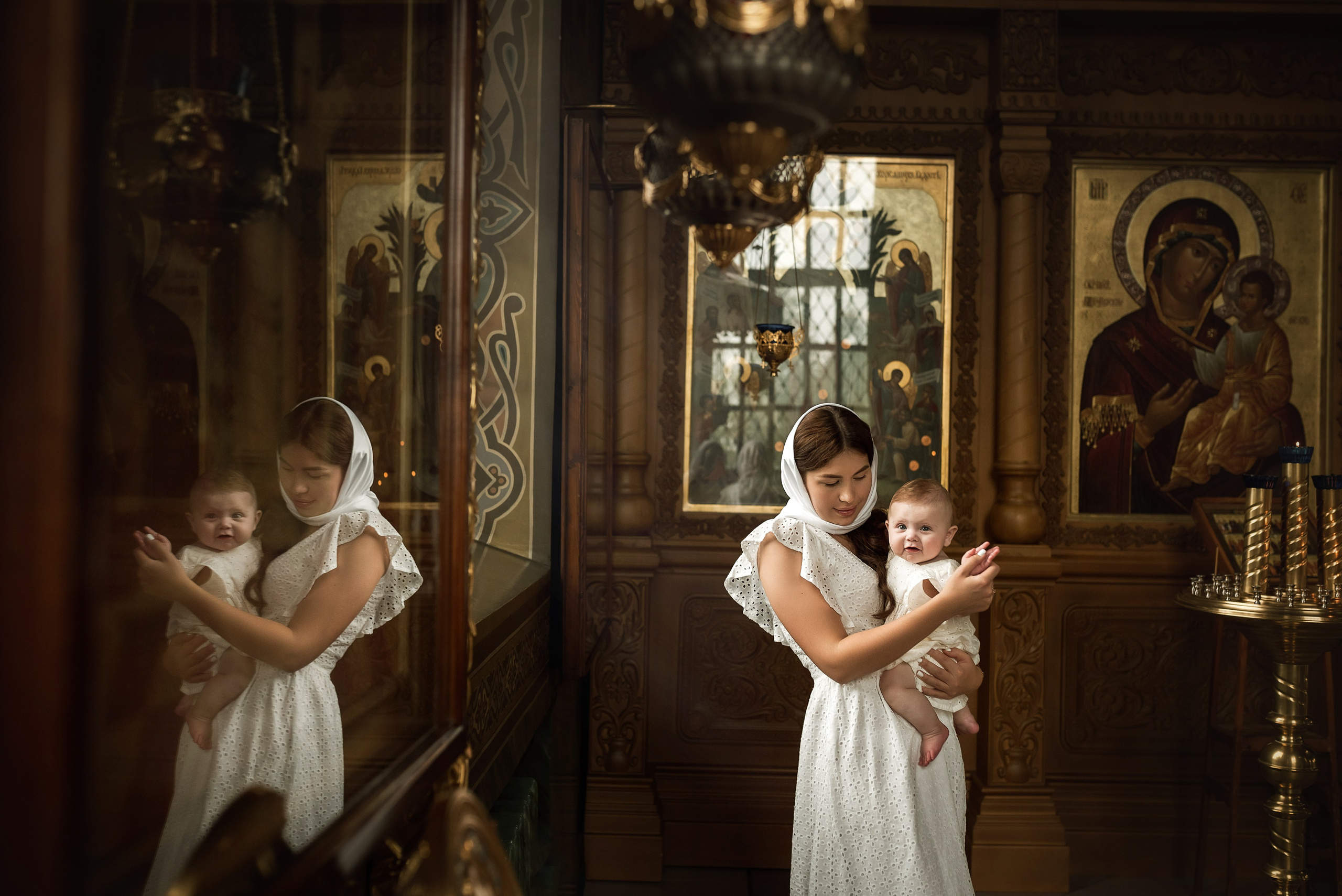 Крещение Марии Храм Преполовения Пятидесятницы. Семейный фотограф в Ростове-на-Дону Татьяна Литвинова