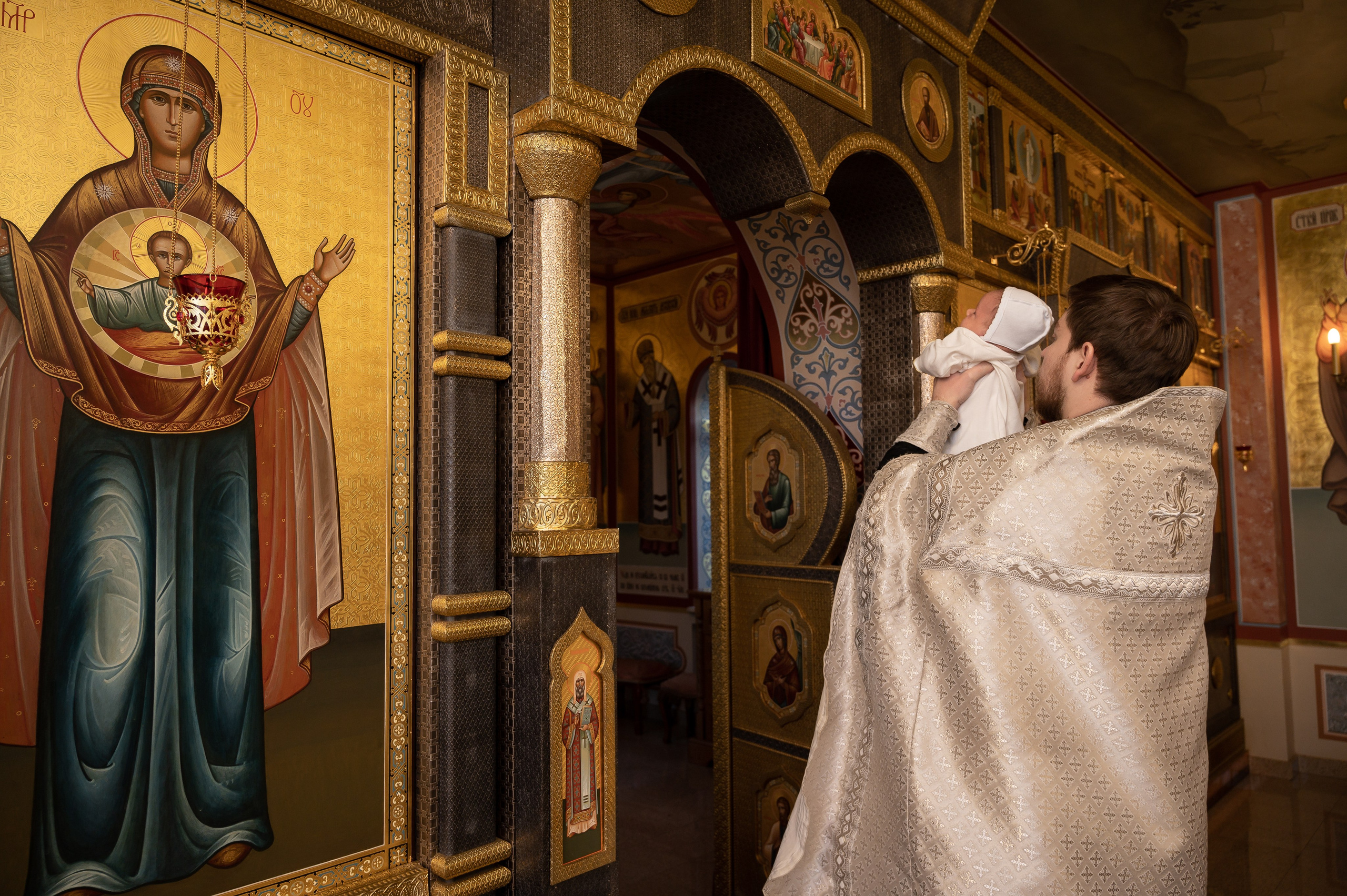 Крещение. Семейный и детский фотограф Подольск Наталья Шаляпина