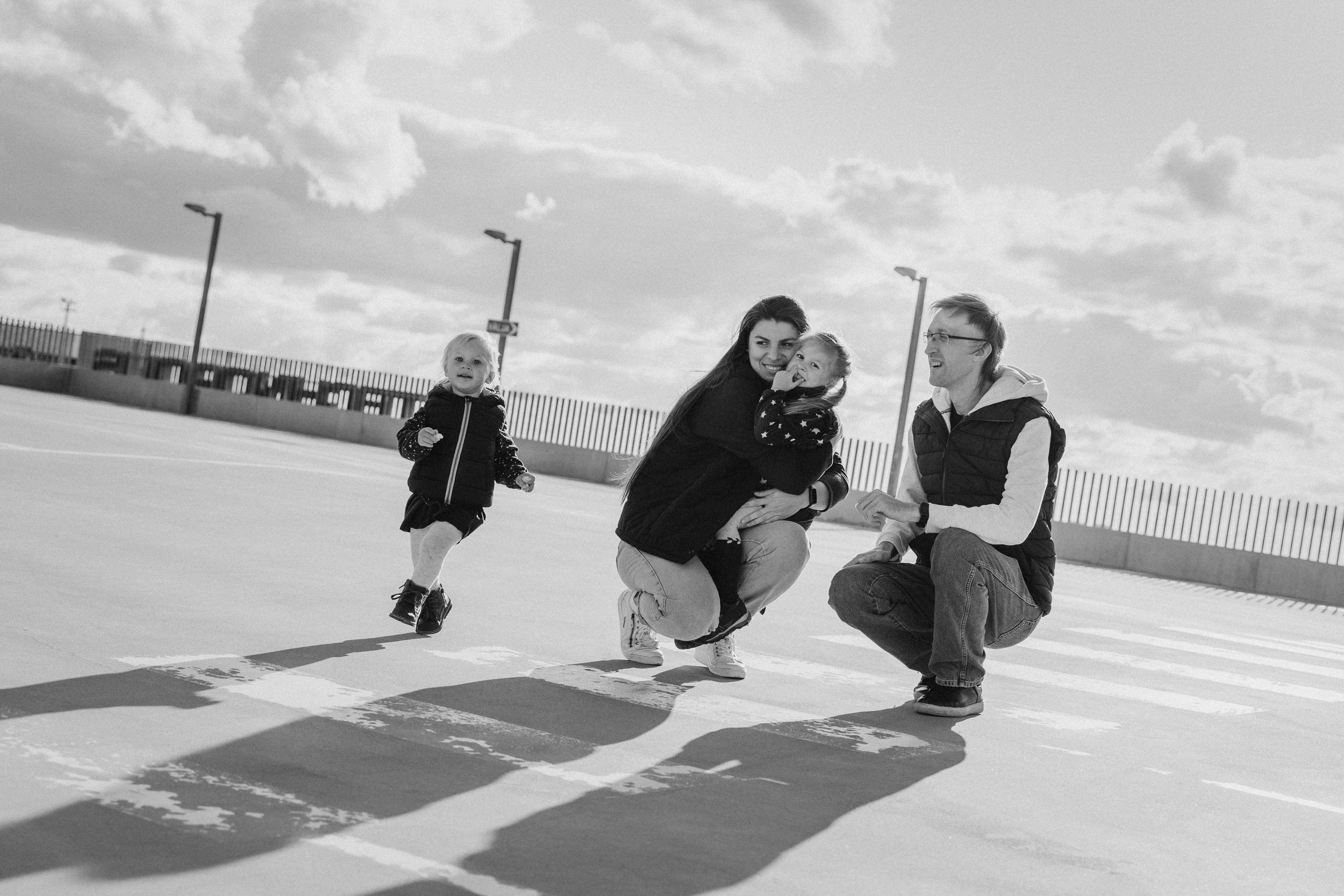 Годовщина на крыше парковки. Фотограф в Мельбурне Анастасия Перова