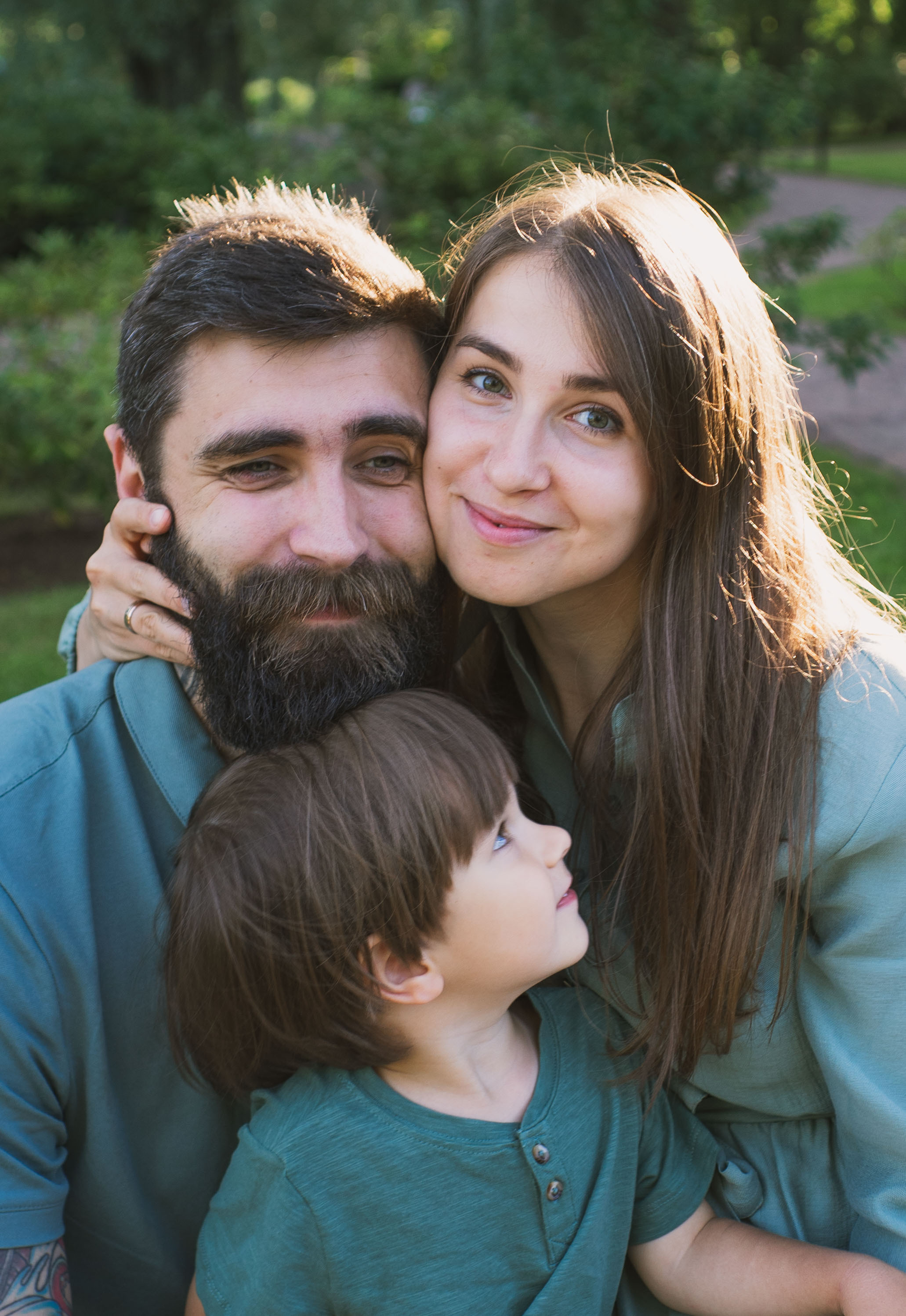 И белок покормили и семейную съёмку провели. Фотограф в Мельбурне Анастасия Перова