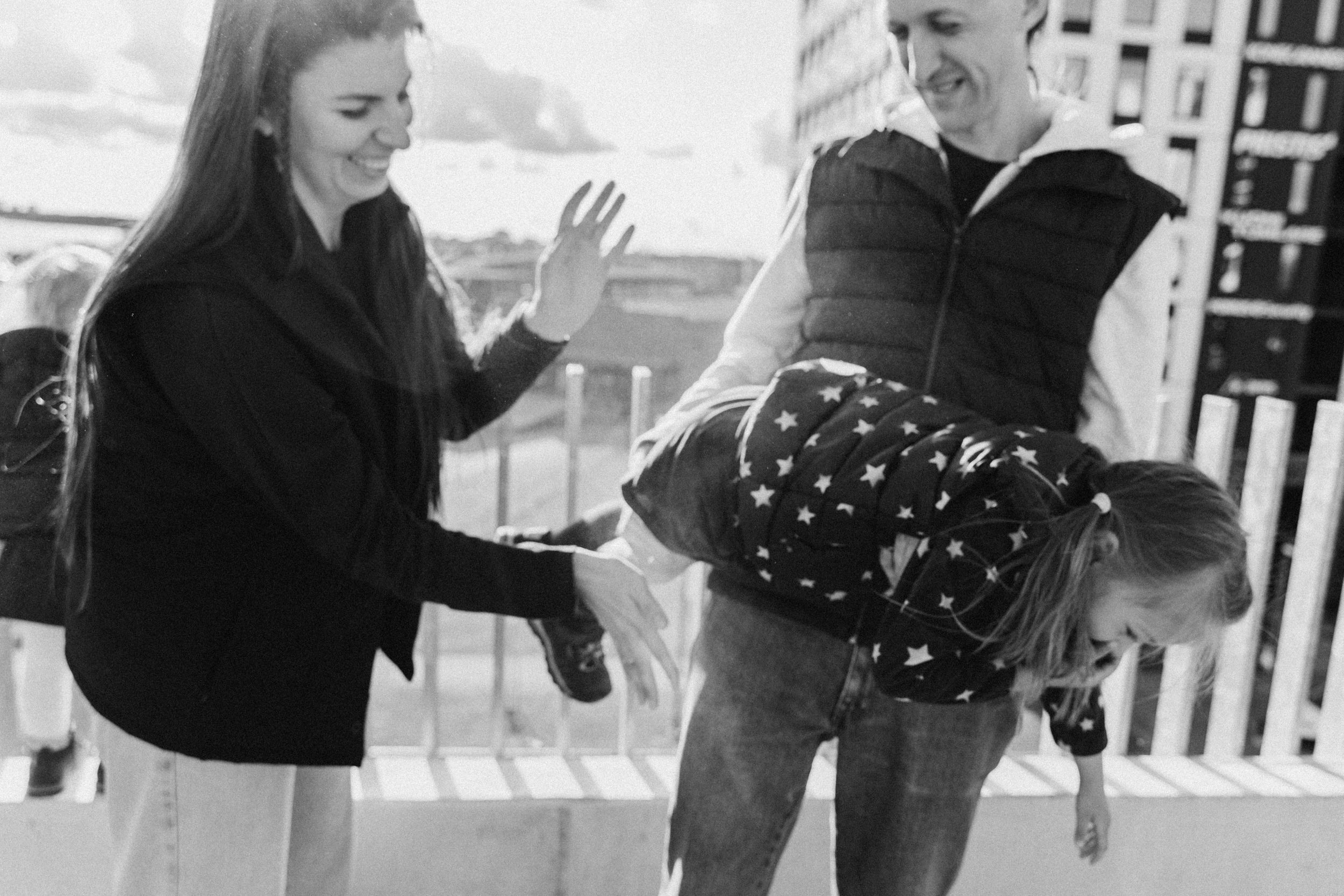 Годовщина на крыше парковки. Фотограф в Мельбурне Анастасия Перова