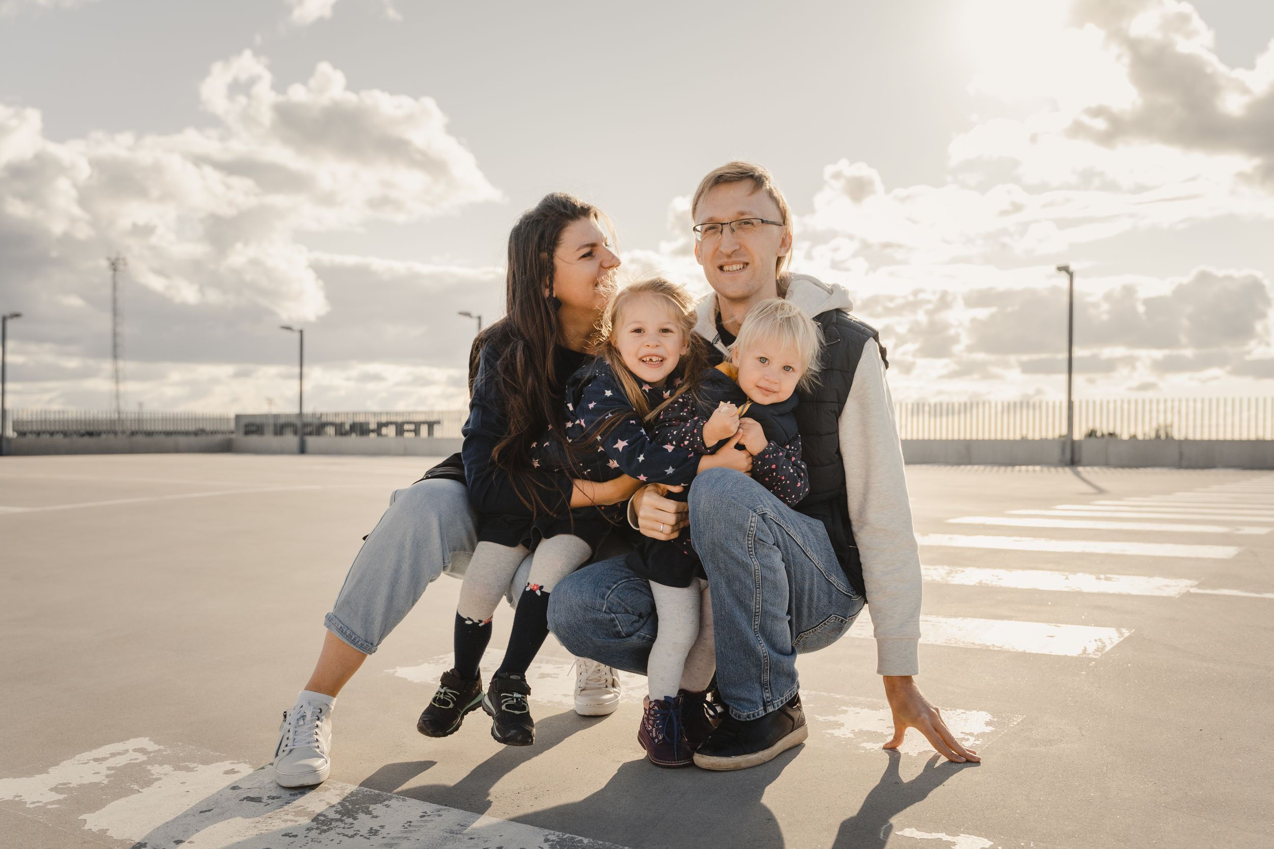 Годовщина на крыше парковки. Фотограф в Мельбурне Анастасия Перова