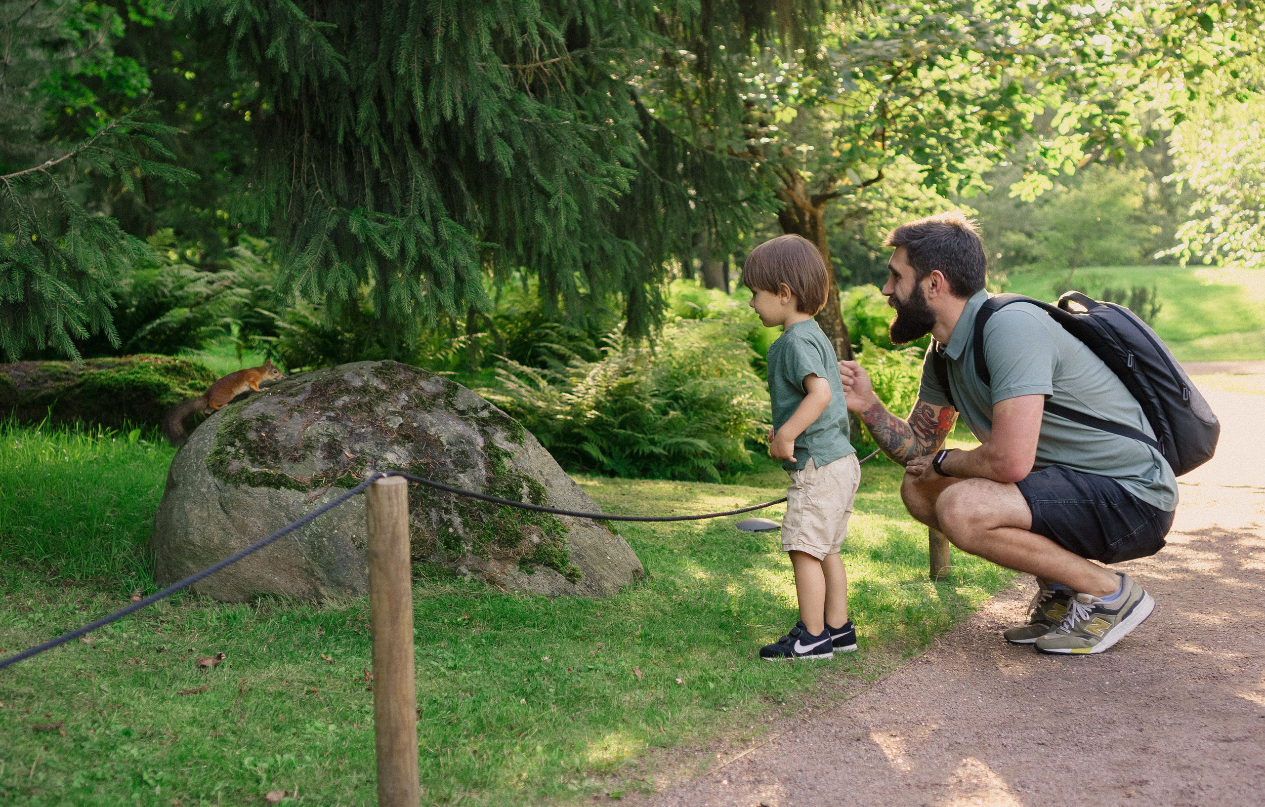 И белок покормили и семейную съёмку провели. Фотограф в Мельбурне Анастасия Перова