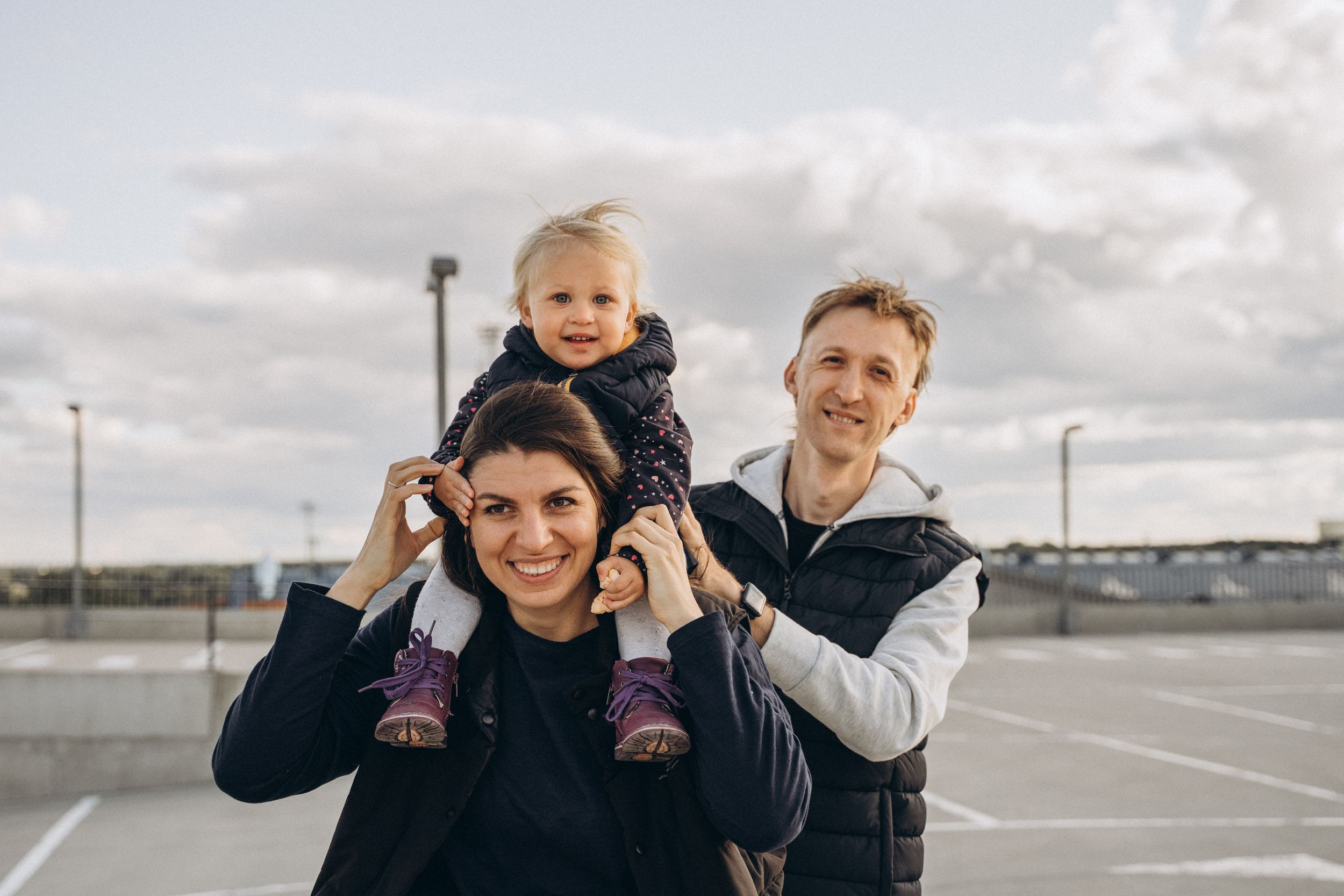 Годовщина на крыше парковки. Фотограф в Мельбурне Анастасия Перова