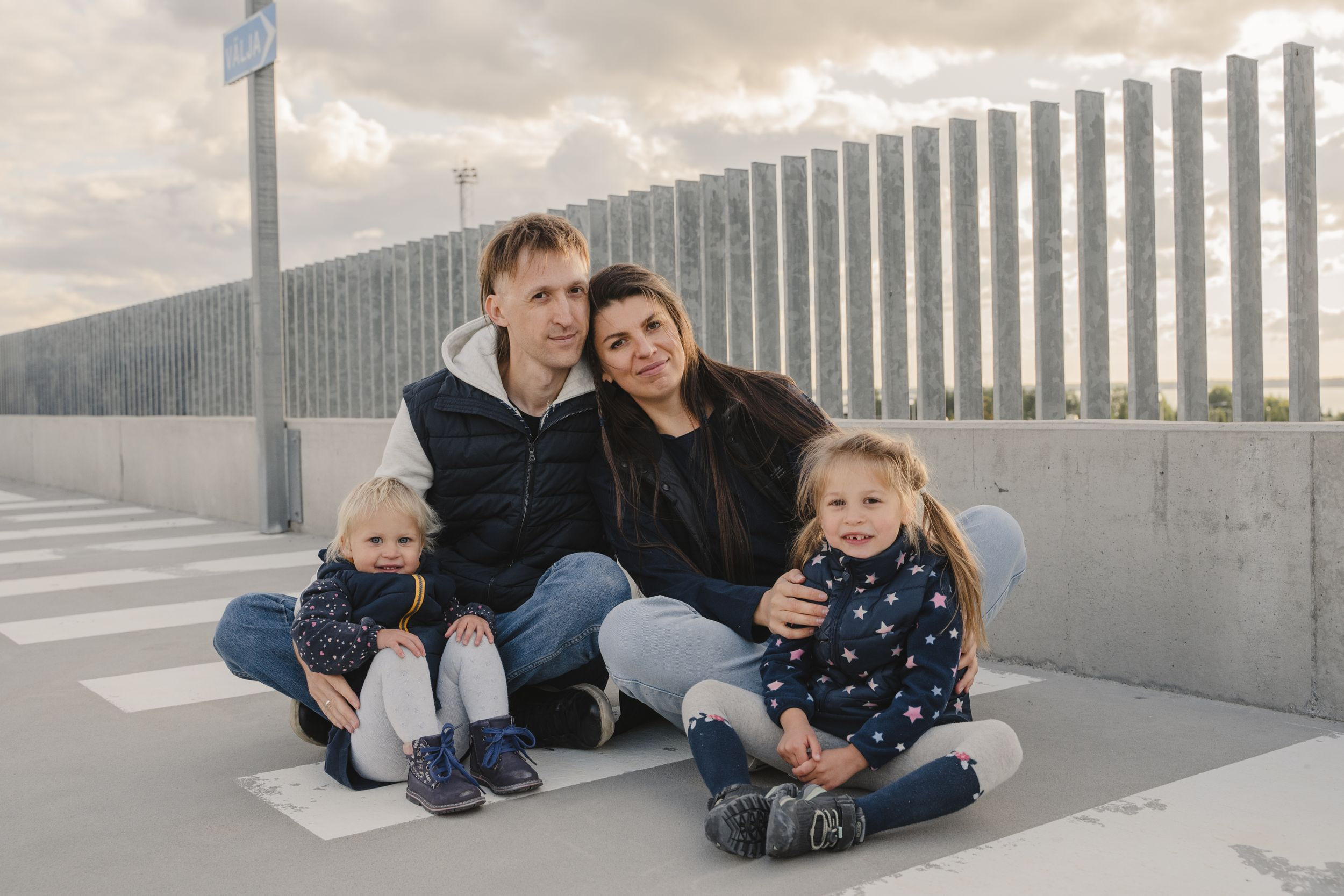 Годовщина на крыше парковки. Фотограф в Мельбурне Анастасия Перова