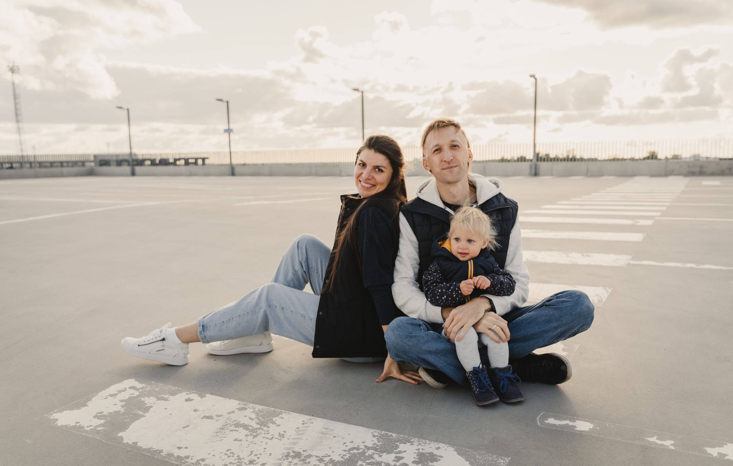 Годовщина на крыше парковки. Фотограф в Мельбурне Анастасия Перова