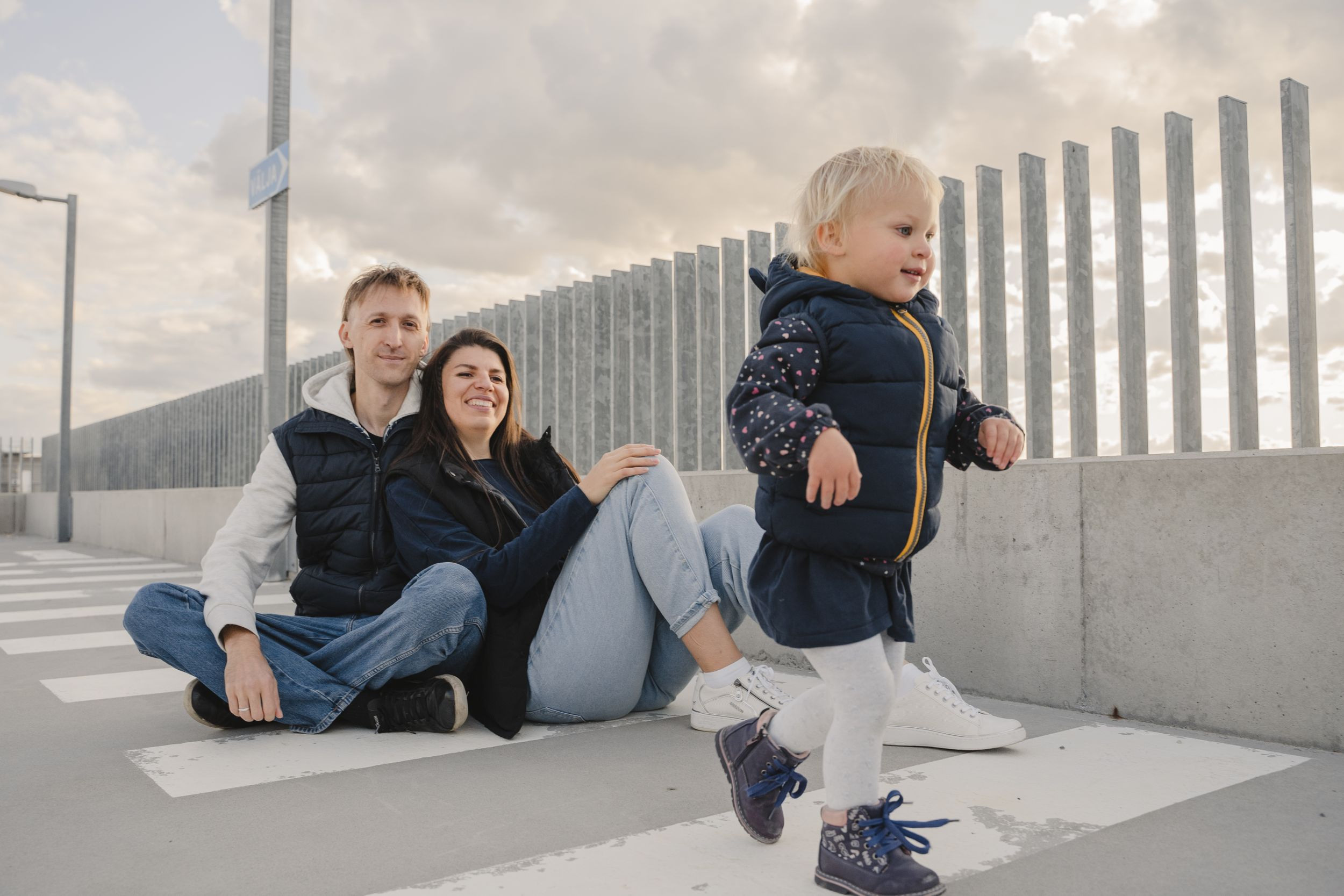 Годовщина на крыше парковки. Фотограф в Мельбурне Анастасия Перова