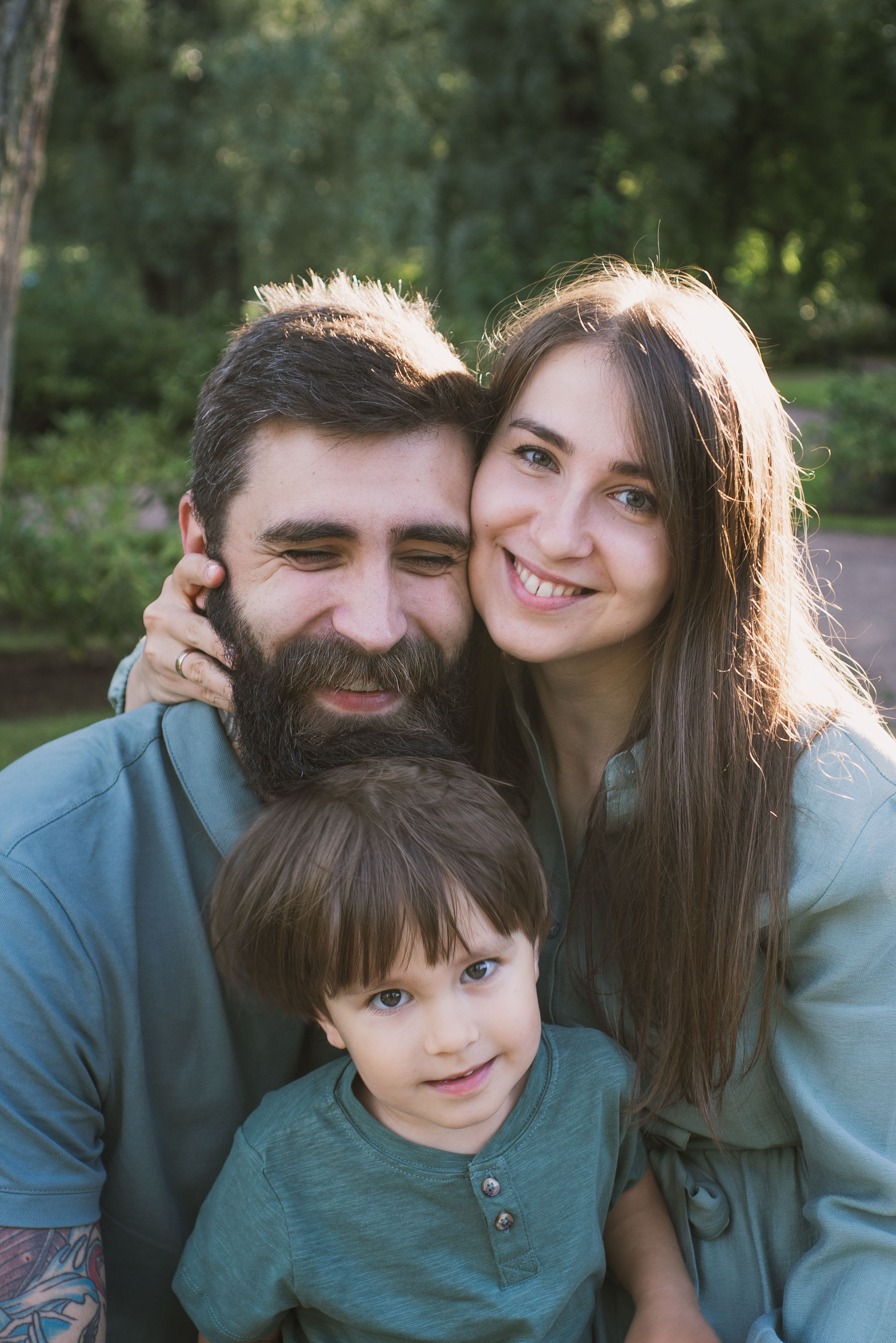 И белок покормили и семейную съёмку провели. Фотограф в Мельбурне Анастасия Перова