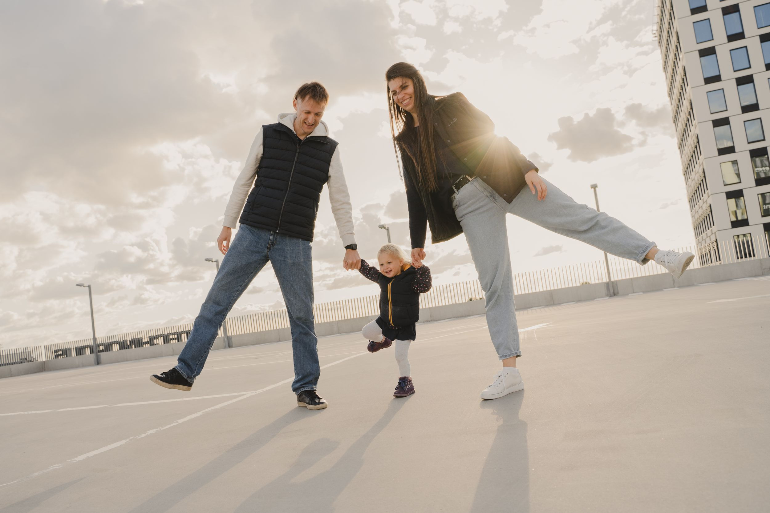 Годовщина на крыше парковки. Фотограф в Мельбурне Анастасия Перова