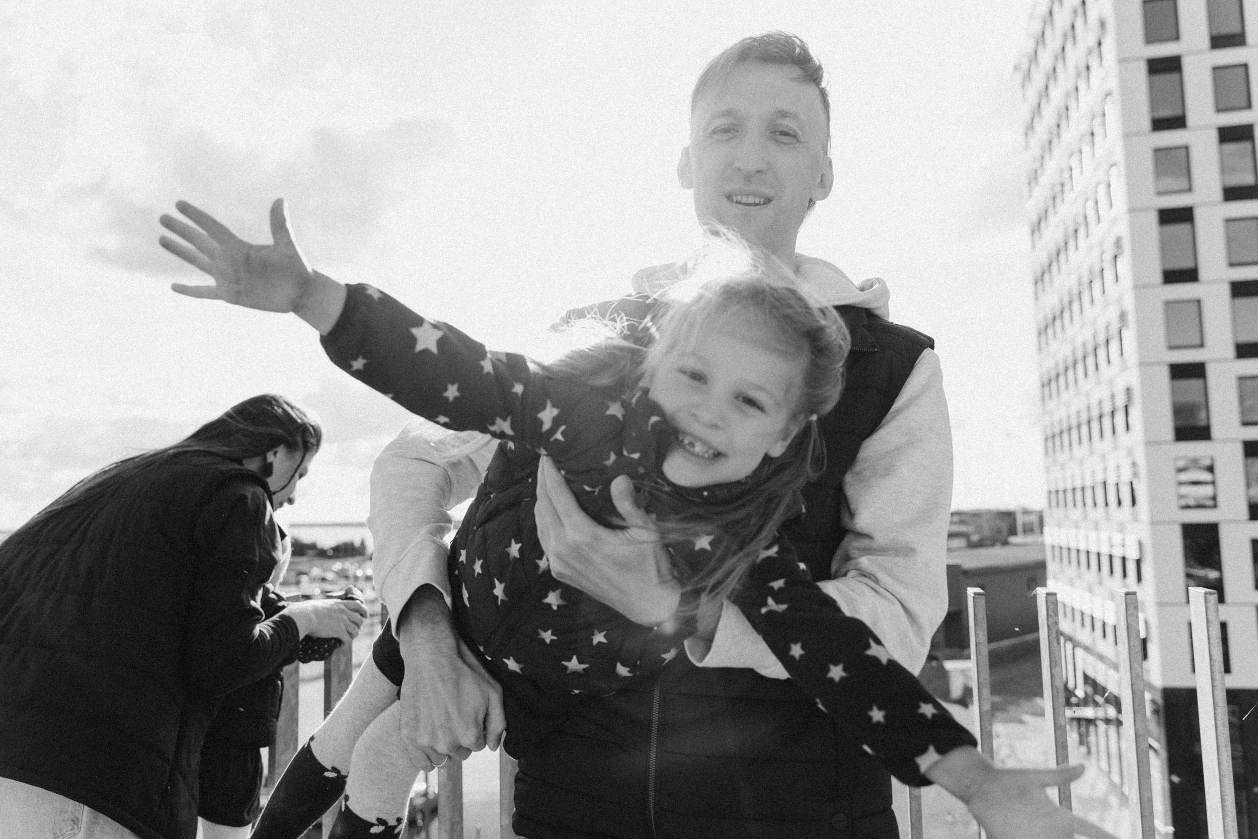 Годовщина на крыше парковки. Фотограф в Мельбурне Анастасия Перова