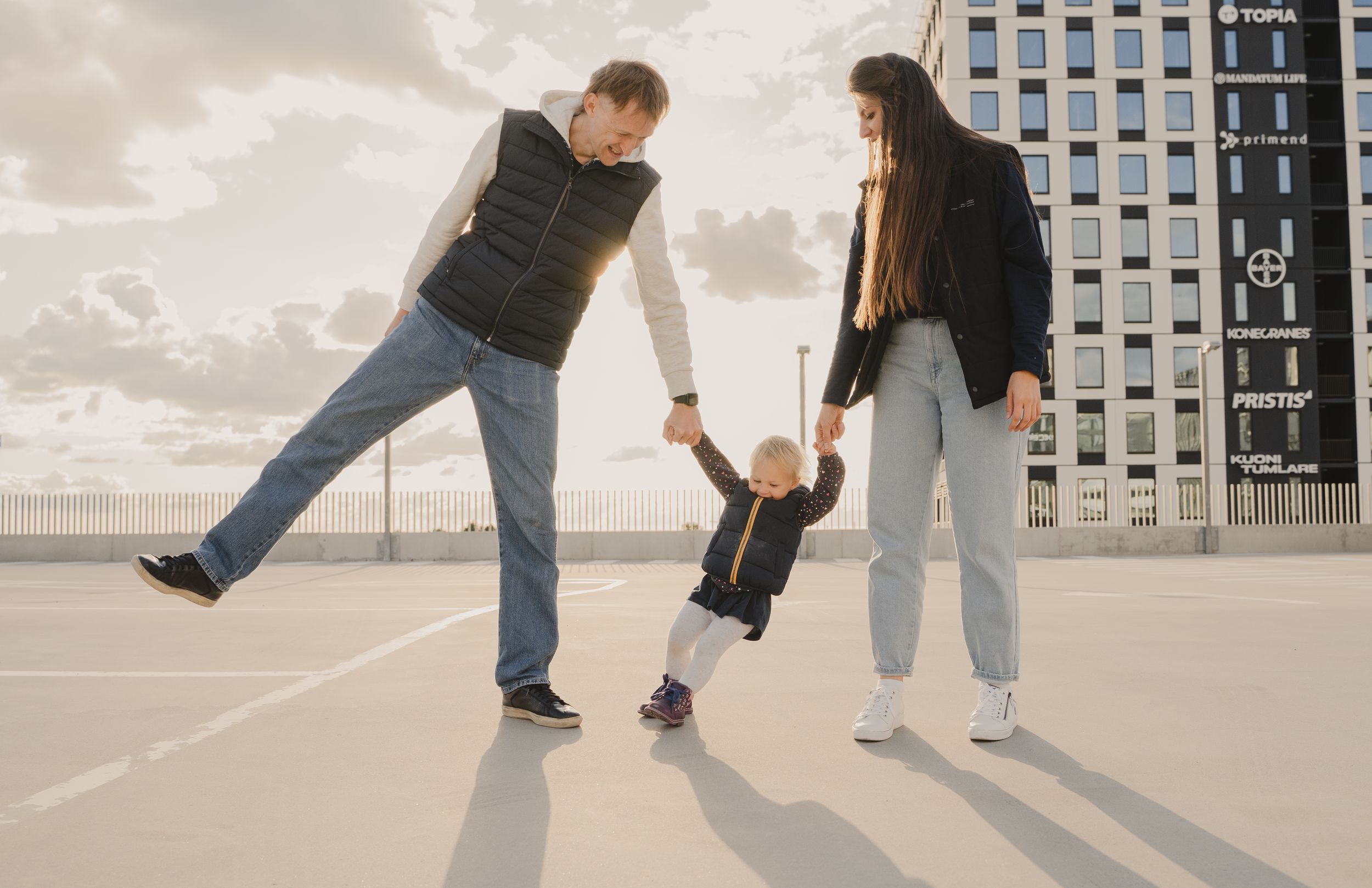 Годовщина на крыше парковки. Фотограф в Мельбурне Анастасия Перова