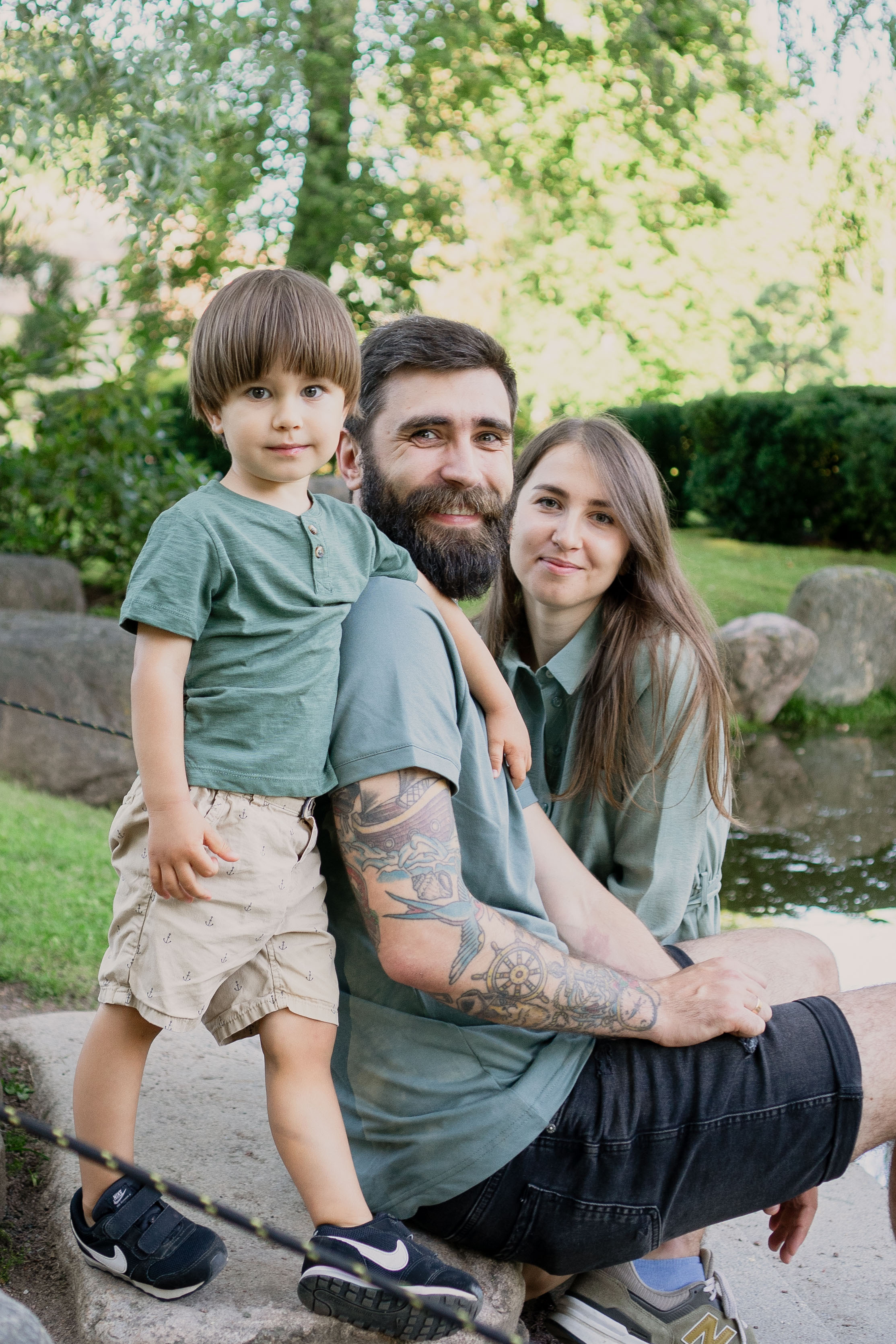 И белок покормили и семейную съёмку провели. Фотограф в Мельбурне Анастасия Перова