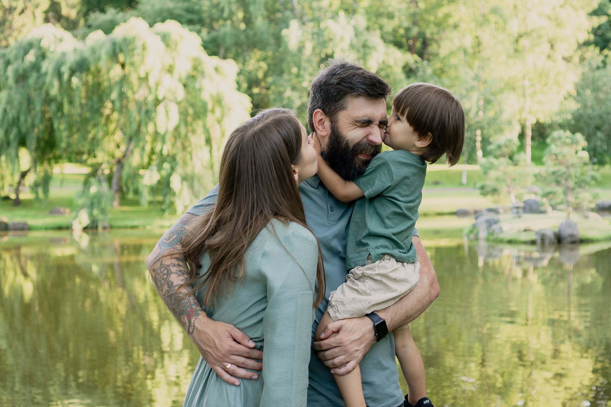 И белок покормили и семейную съёмку провели. Фотограф в Мельбурне Анастасия Перова