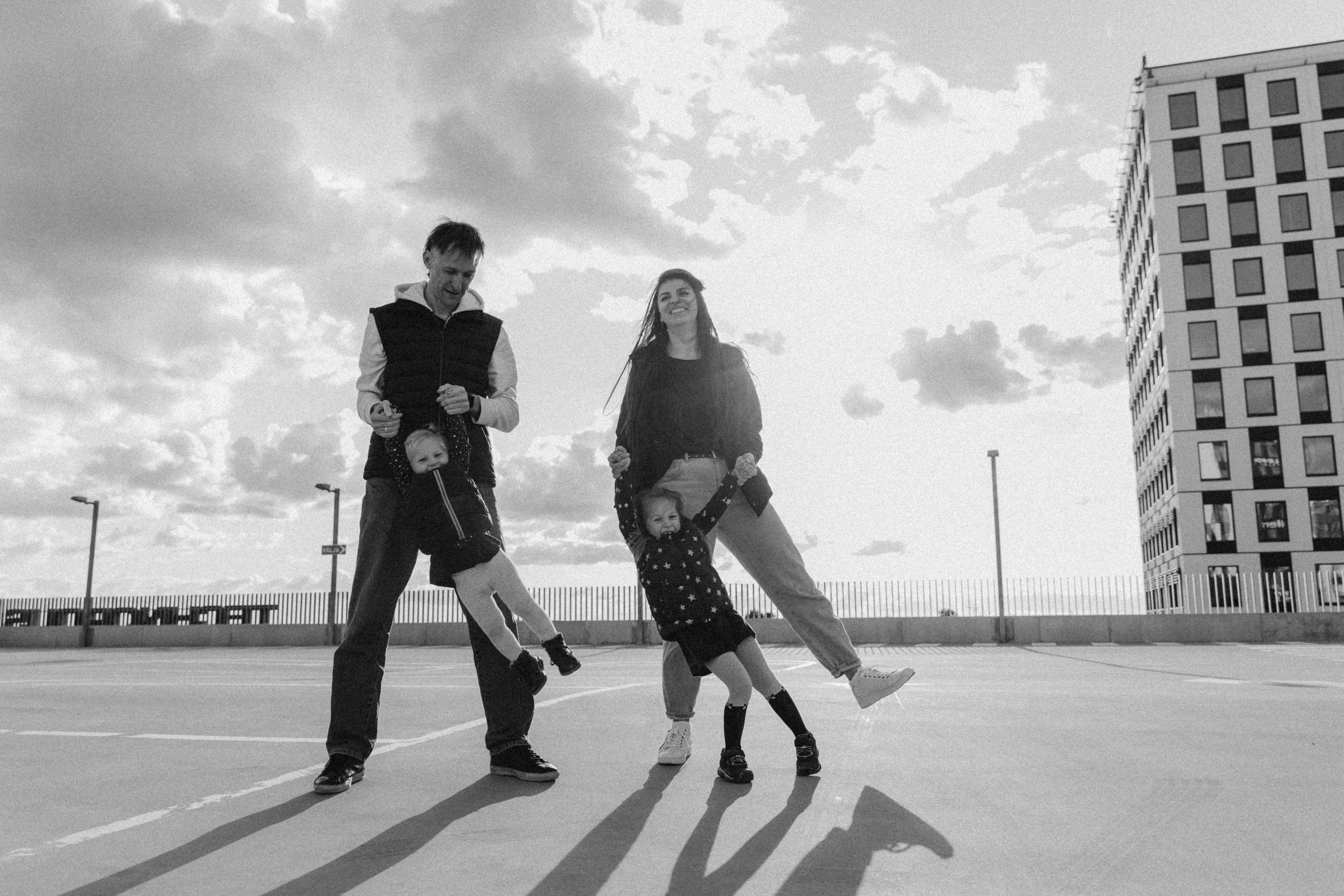 Годовщина на крыше парковки. Фотограф в Мельбурне Анастасия Перова