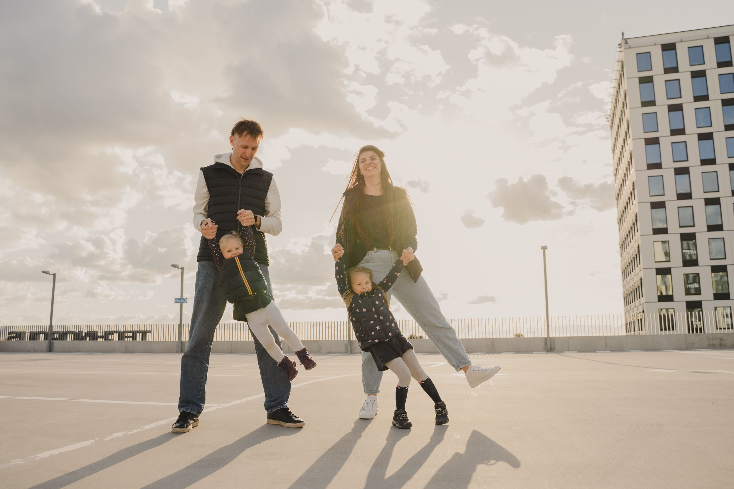 Годовщина на крыше парковки. Фотограф в Мельбурне Анастасия Перова