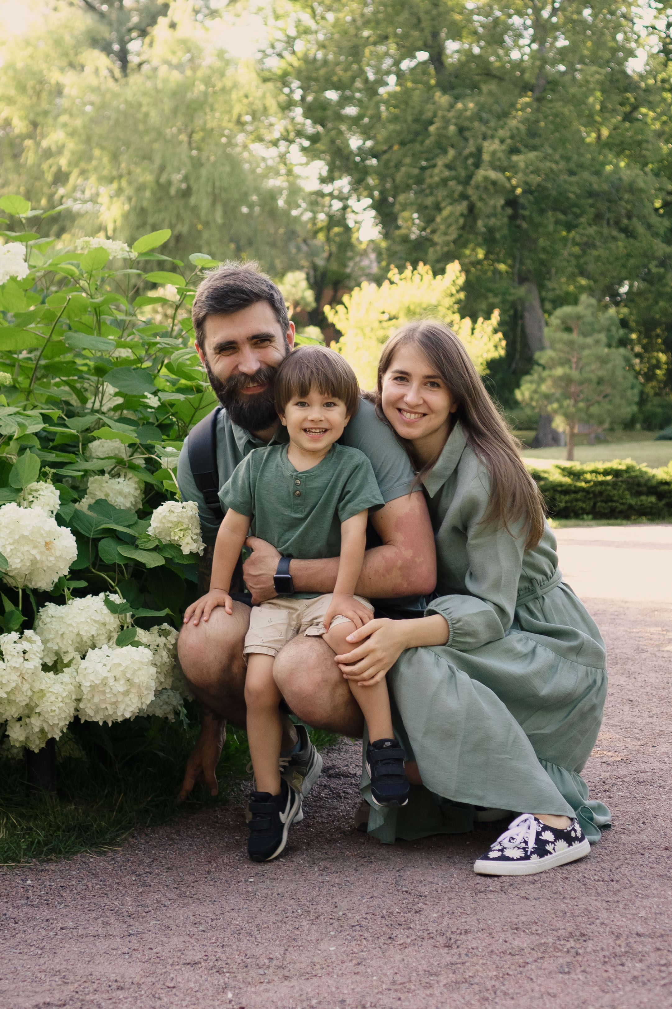 И белок покормили и семейную съёмку провели. Фотограф в Мельбурне Анастасия Перова
