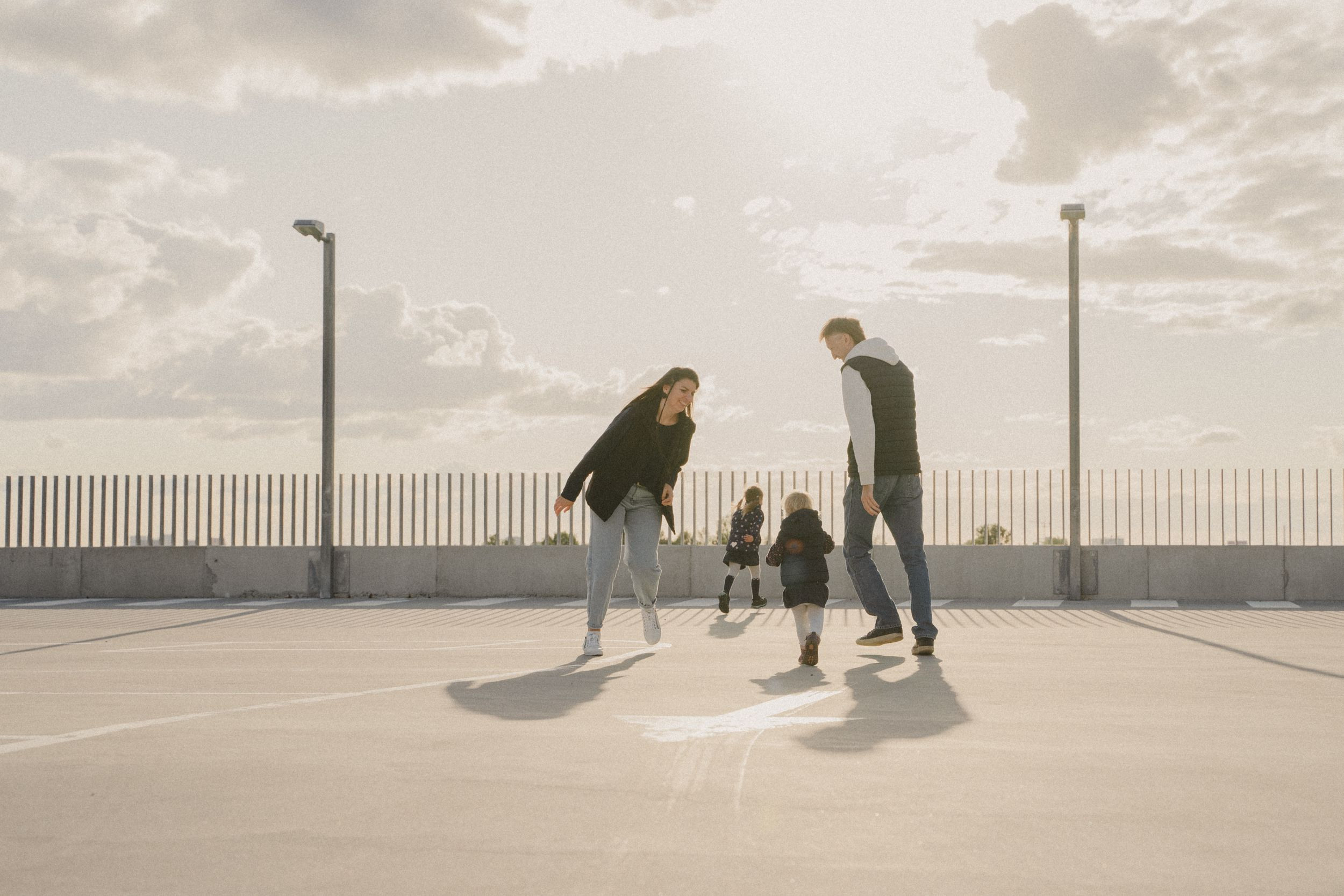 Годовщина на крыше парковки. Фотограф в Мельбурне Анастасия Перова