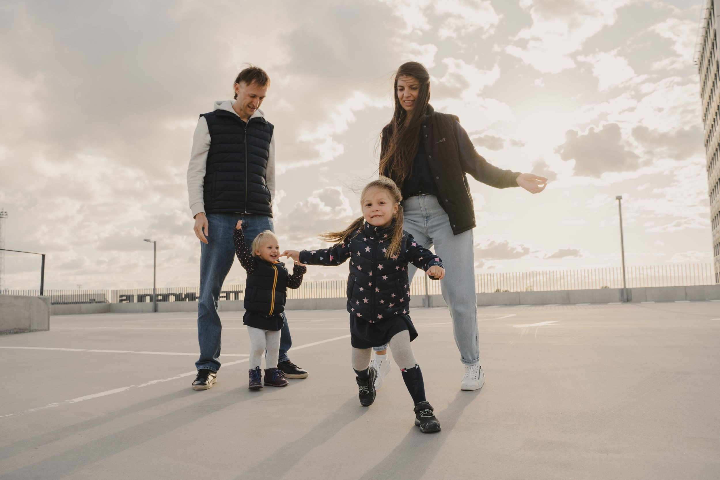 Годовщина на крыше парковки. Фотограф в Мельбурне Анастасия Перова