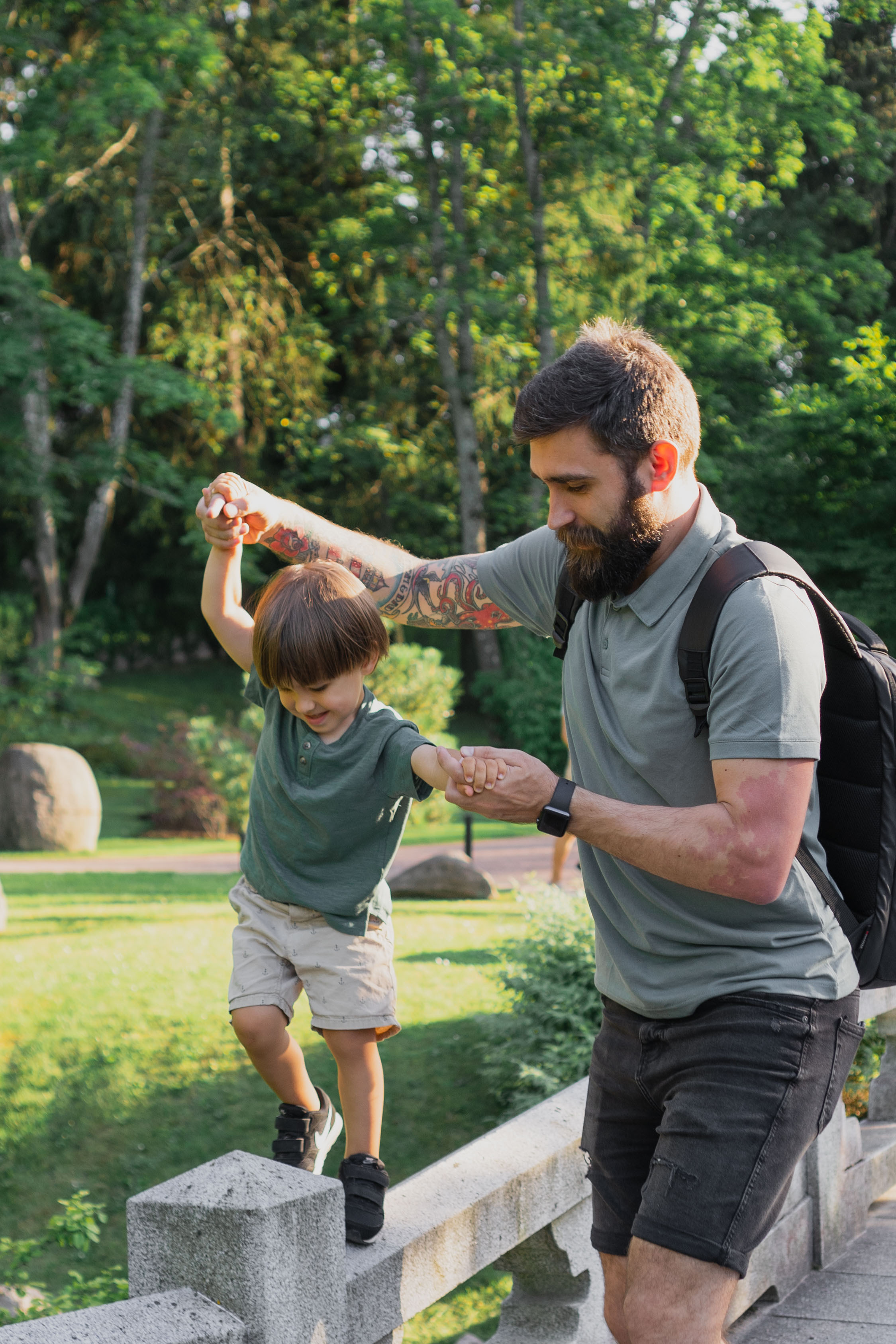 И белок покормили и семейную съёмку провели. Фотограф в Мельбурне Анастасия Перова