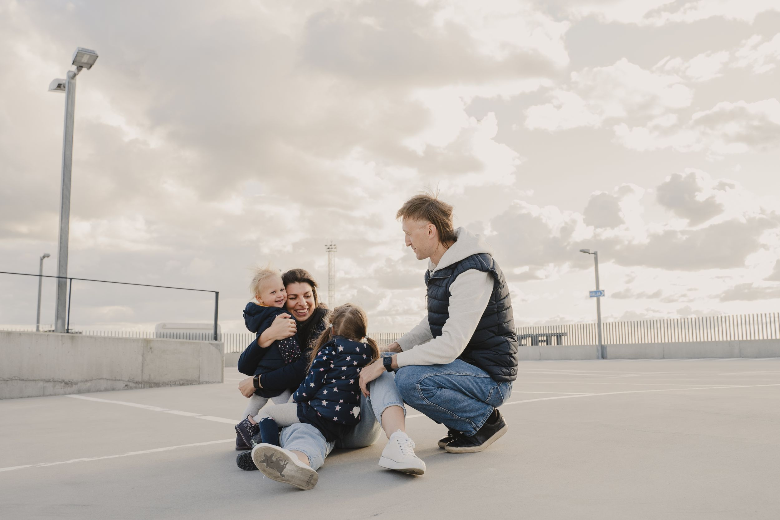 Годовщина на крыше парковки. Фотограф в Мельбурне Анастасия Перова