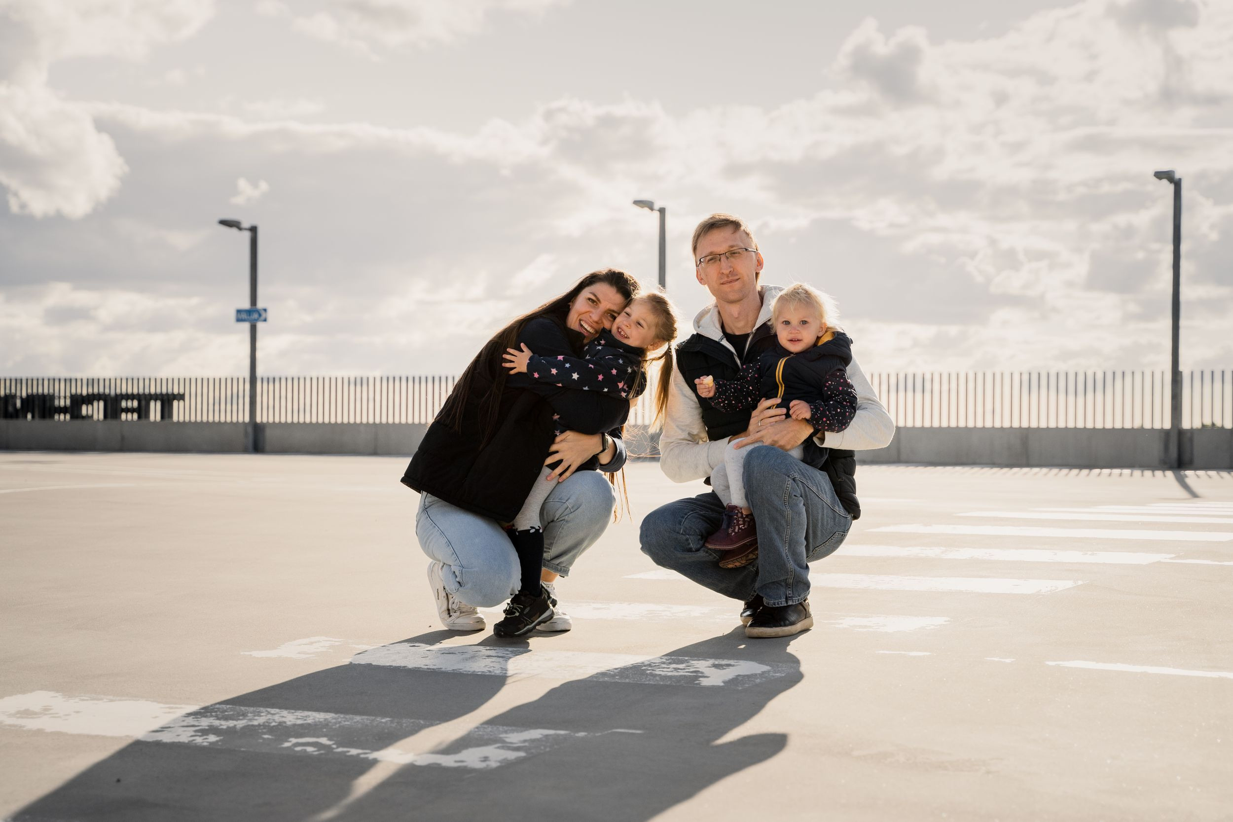 Годовщина на крыше парковки. Фотограф в Мельбурне Анастасия Перова