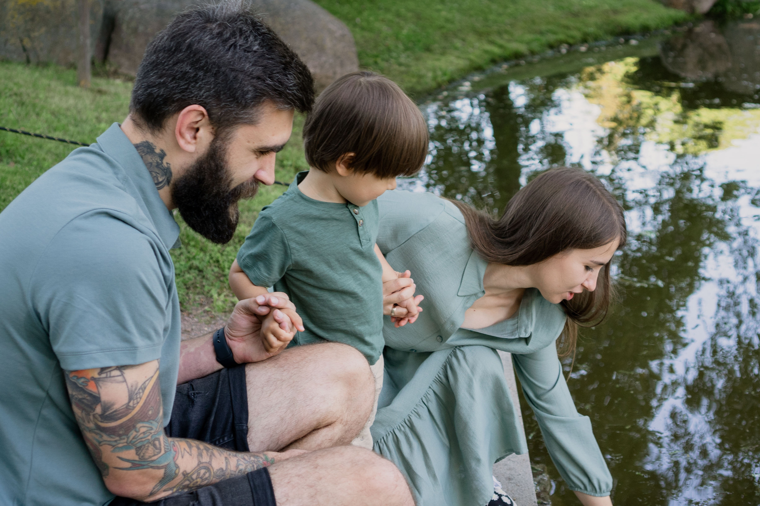И белок покормили и семейную съёмку провели. Фотограф в Мельбурне Анастасия Перова