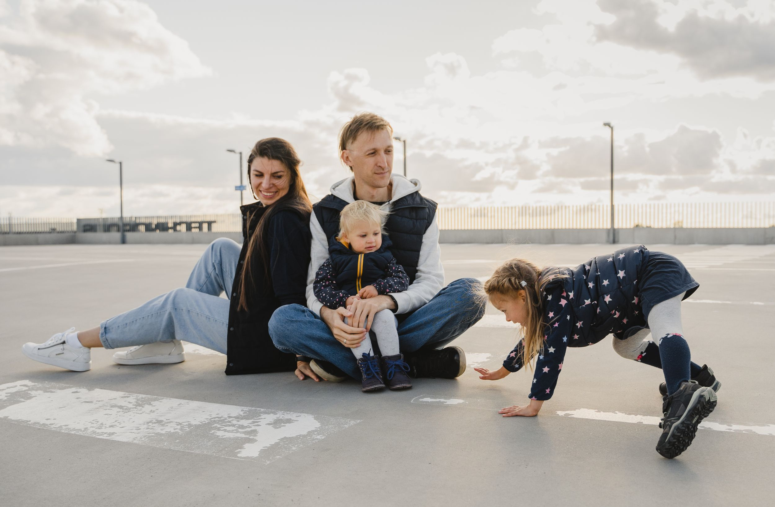 Годовщина на крыше парковки. Фотограф в Мельбурне Анастасия Перова