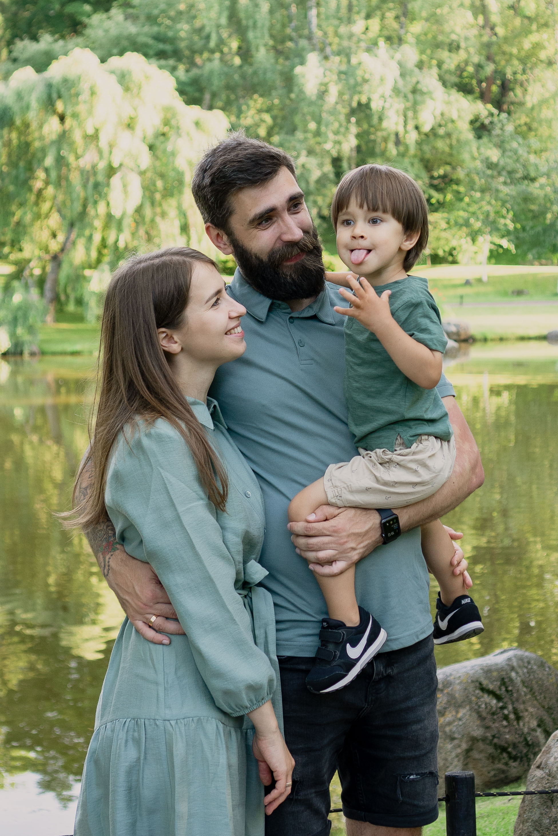 И белок покормили и семейную съёмку провели. Фотограф в Мельбурне Анастасия Перова