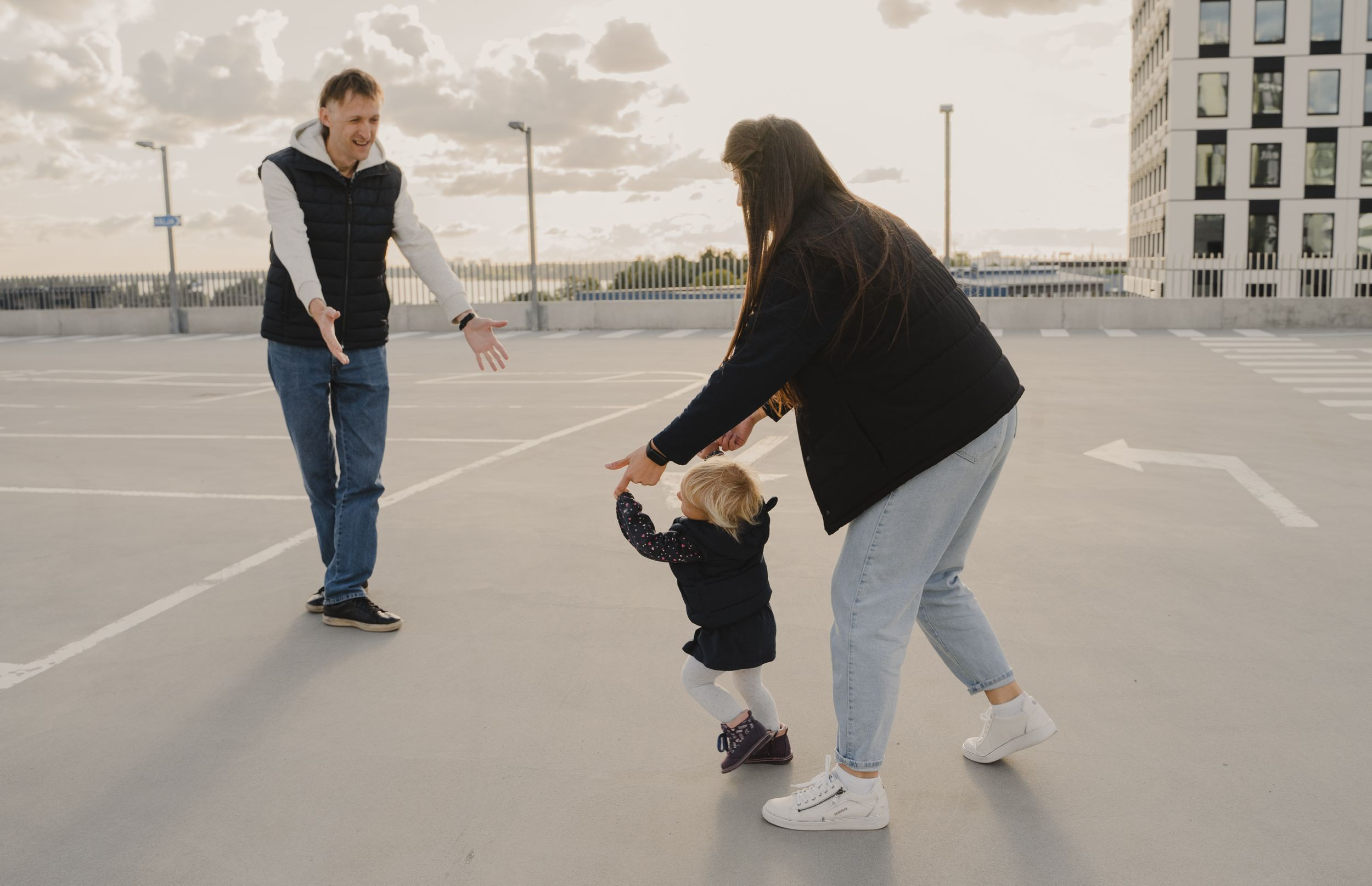 Годовщина на крыше парковки. Фотограф в Мельбурне Анастасия Перова