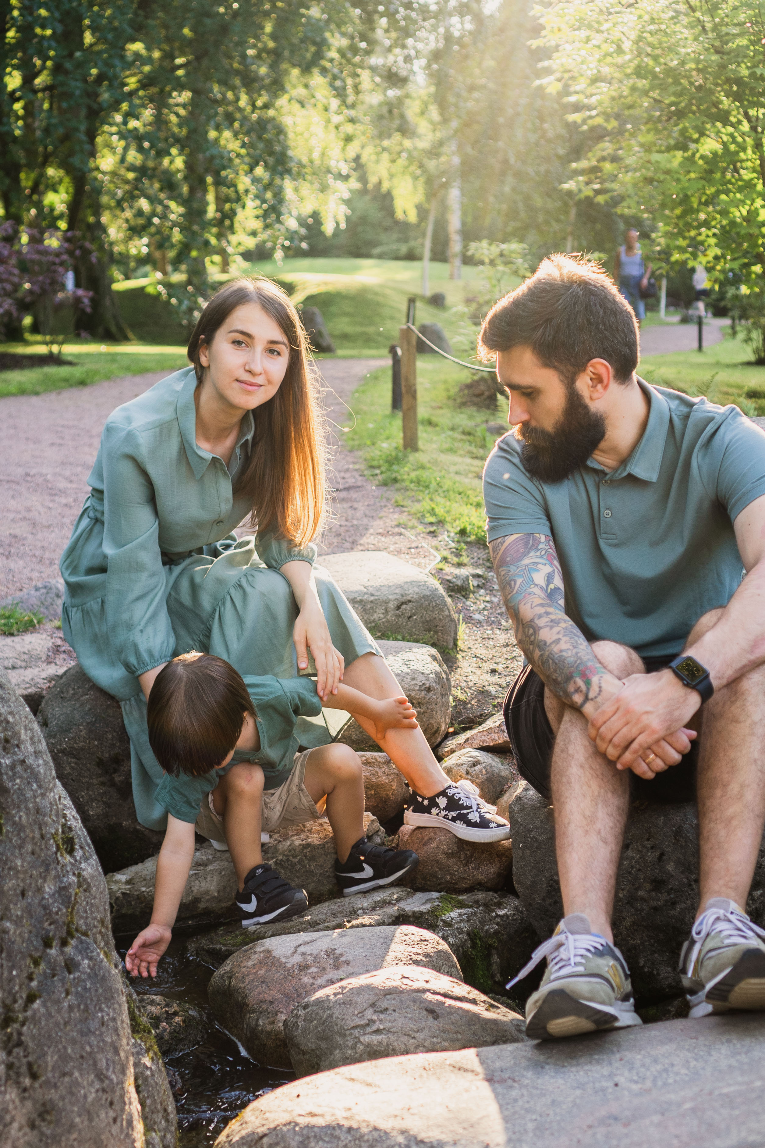 И белок покормили и семейную съёмку провели. Фотограф в Мельбурне Анастасия Перова