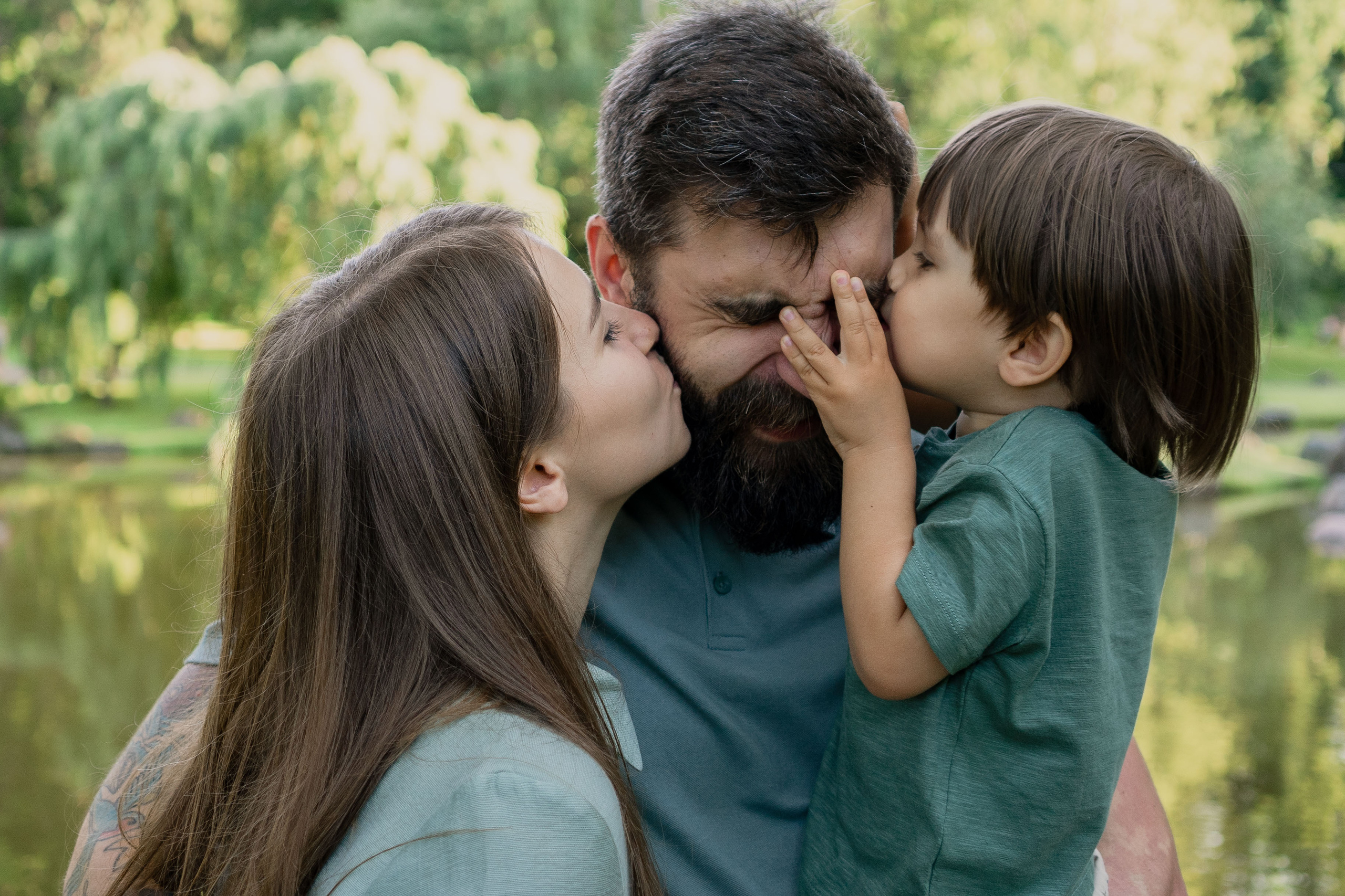 И белок покормили и семейную съёмку провели. Фотограф в Мельбурне Анастасия Перова