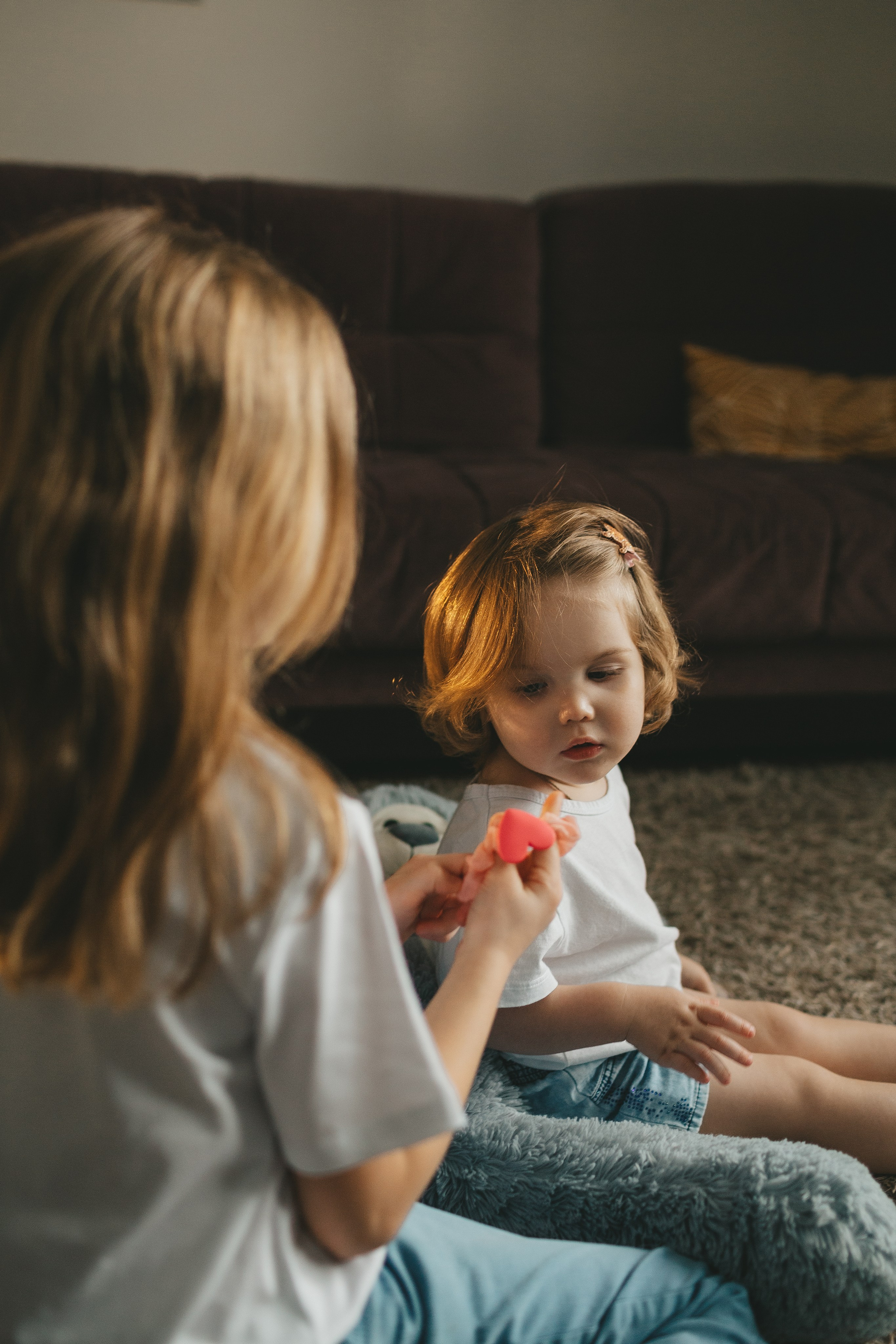 Семья Пети и Алёны (домашняя фотосессия). Семейный и детский фотограф и видеограф в Москве, Дрокина Наталья