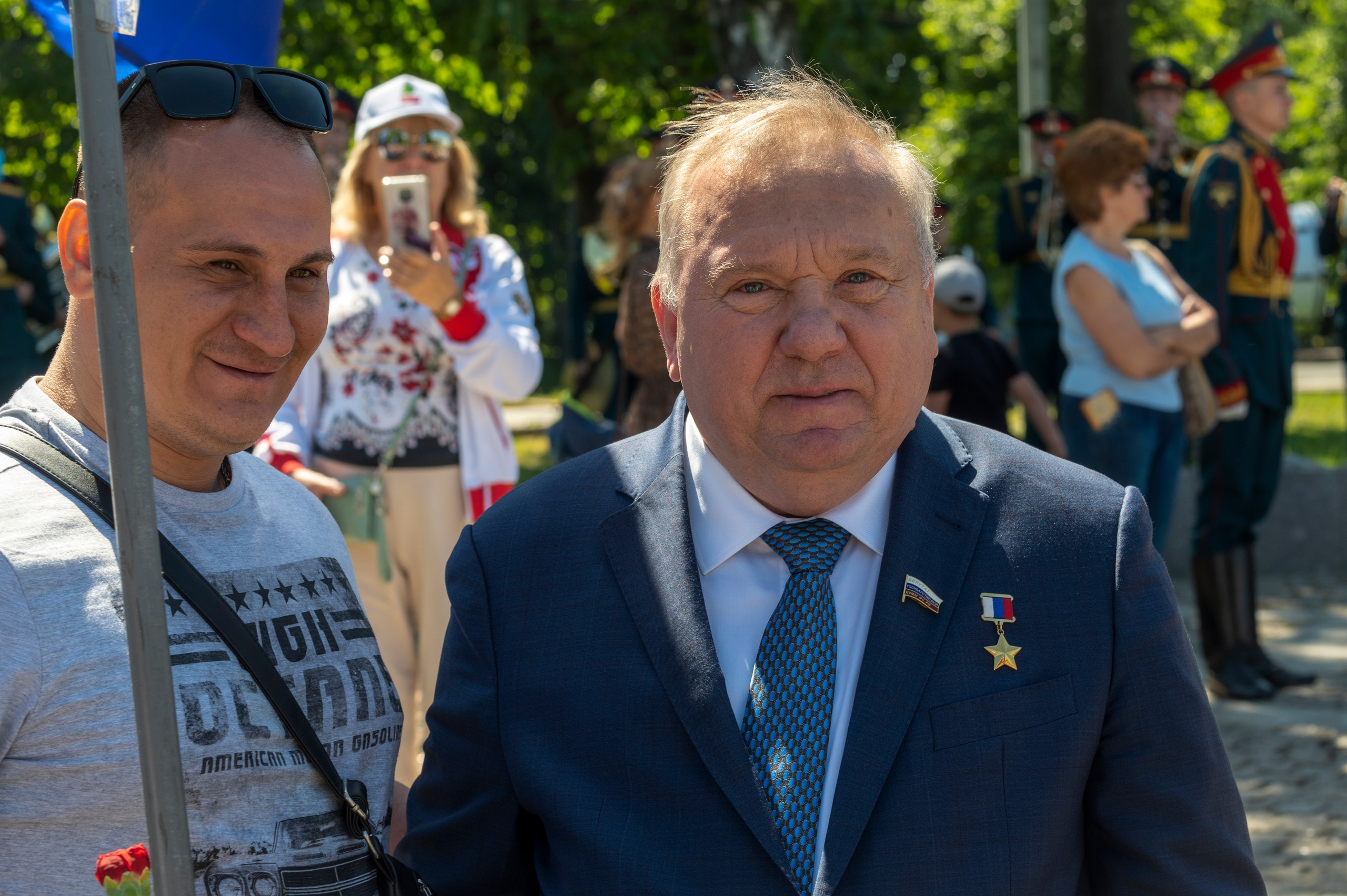 День ветеранов боевых действий 2022. Фотограф Роман Адлер