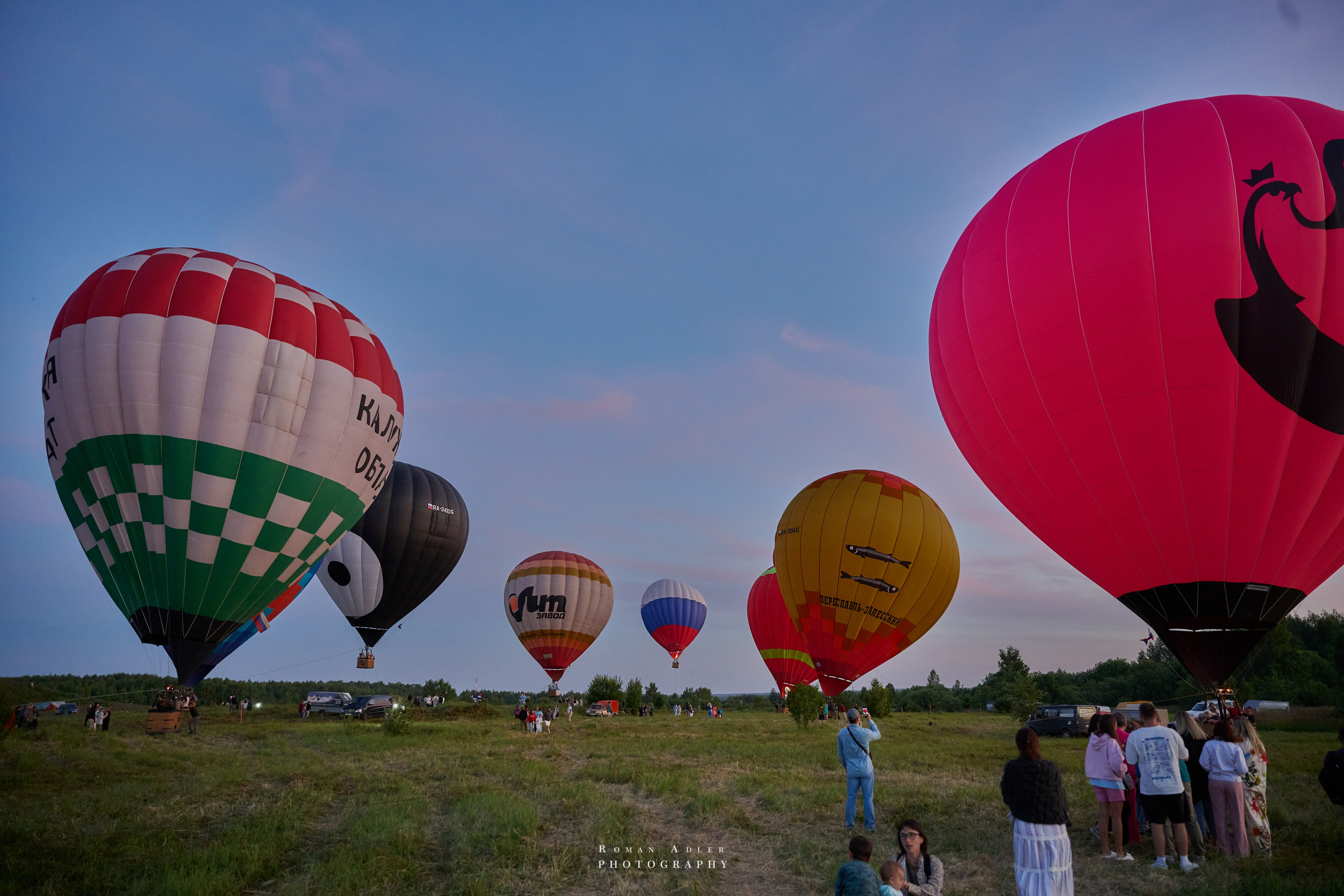 Фестиваль воздухоплавания «Золотое кольцо России». Фотограф Роман Адлер