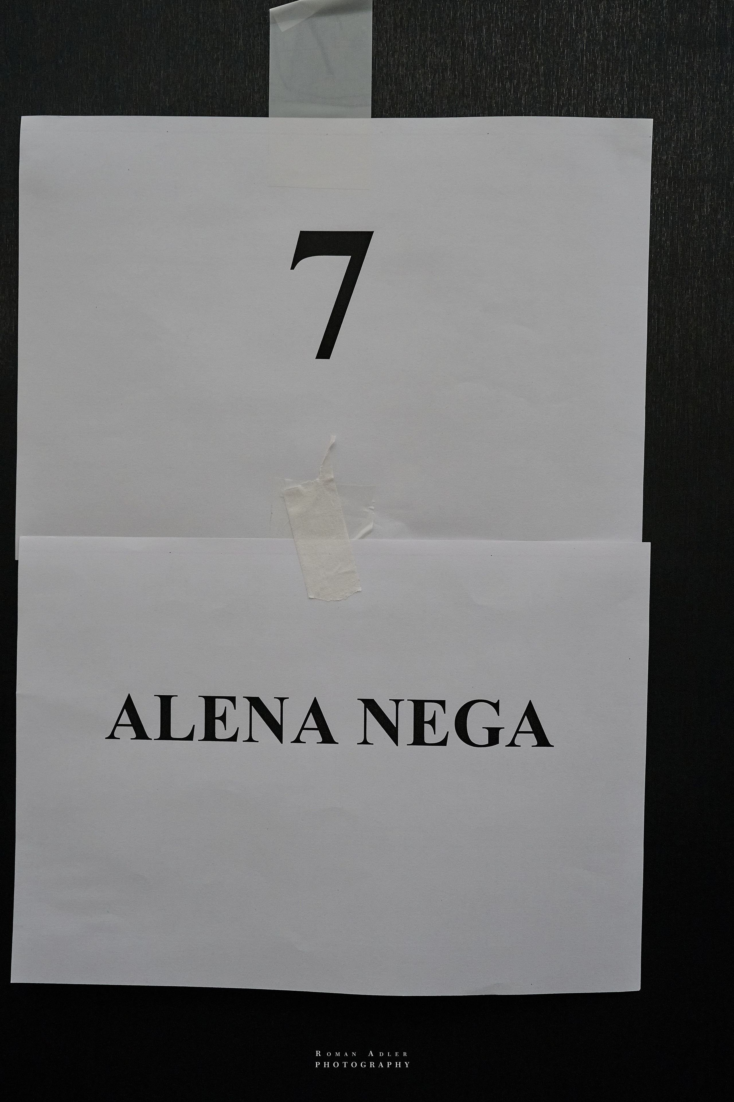 Московская неделя моды. Фотограф Роман Адлер