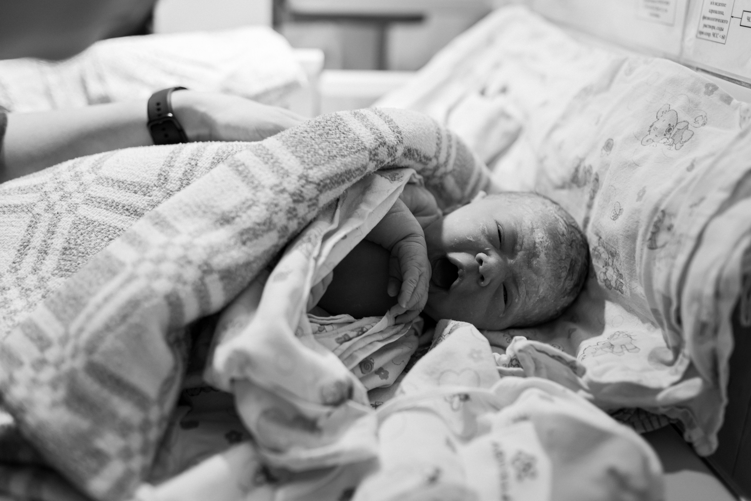 Рождение Миры. Фотограф Ким Наталья в Красноярске