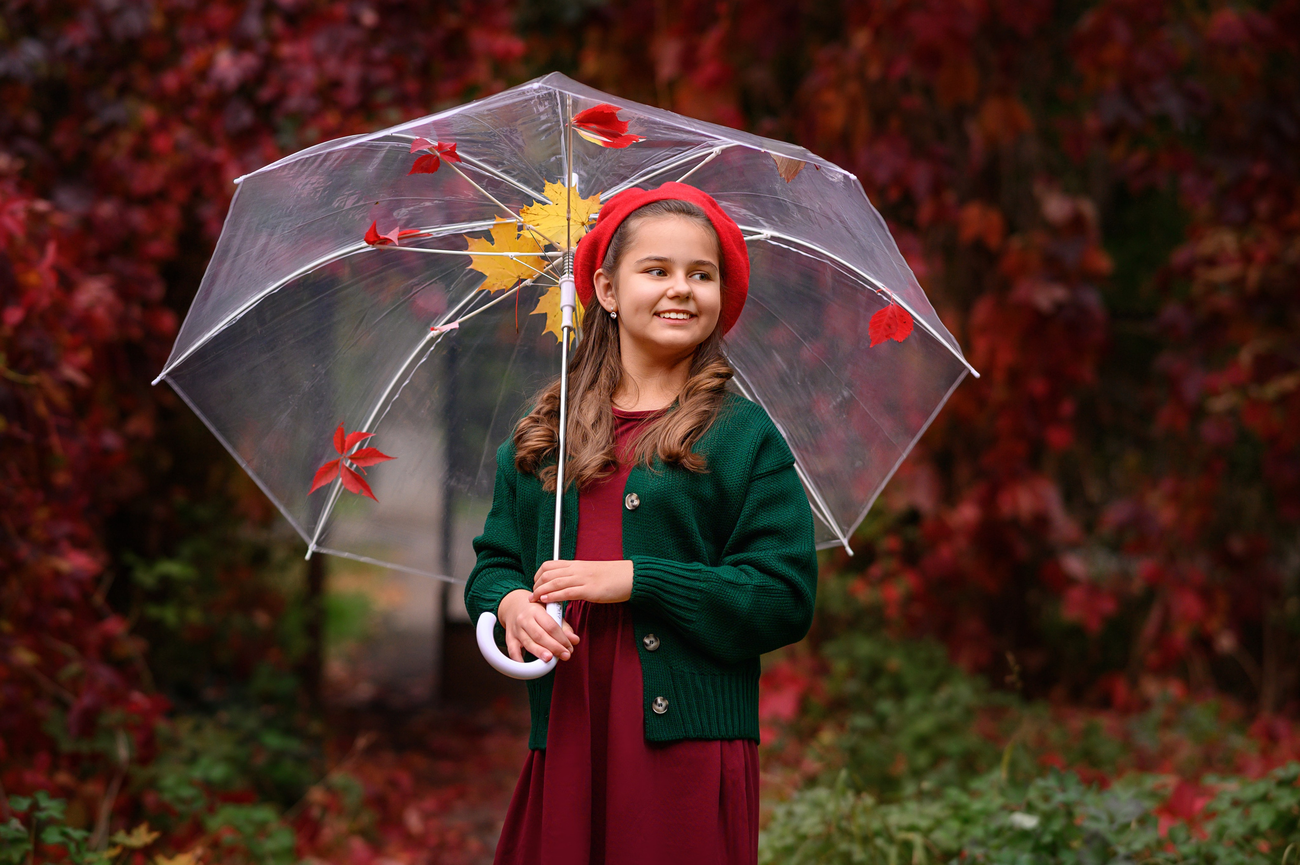 Мария с детьми