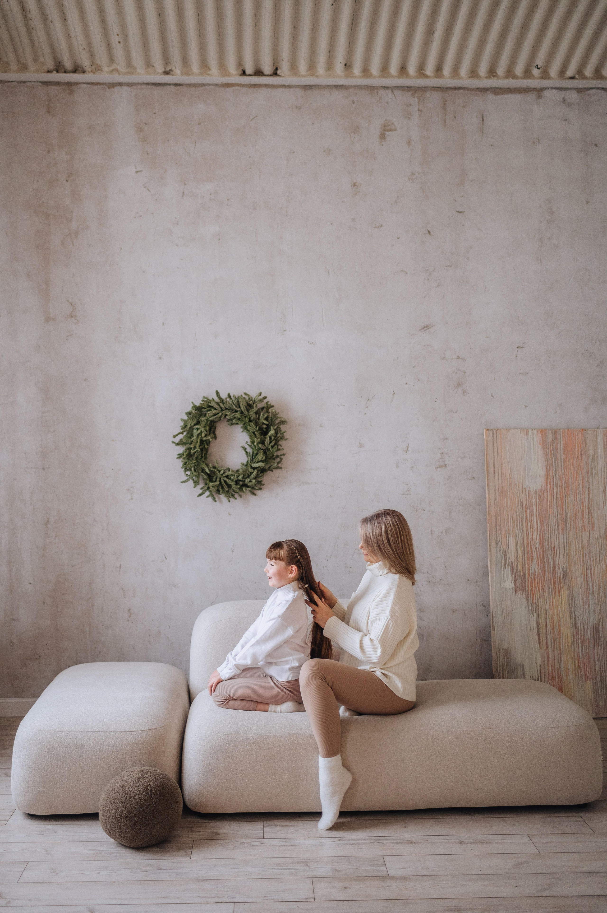 Фотосессия мама и дочь. Автор: Таня Яблочкина